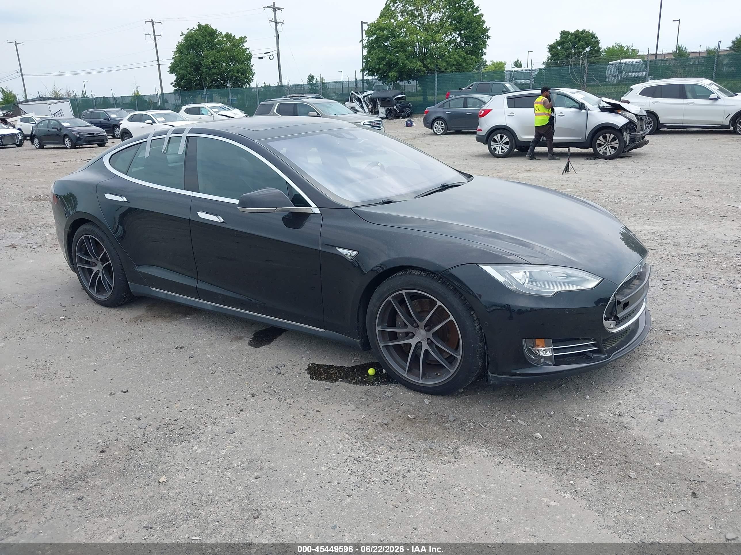 2015 Tesla Model S 70d/85d/p85d Black vin: 5YJSA1H26FF093988