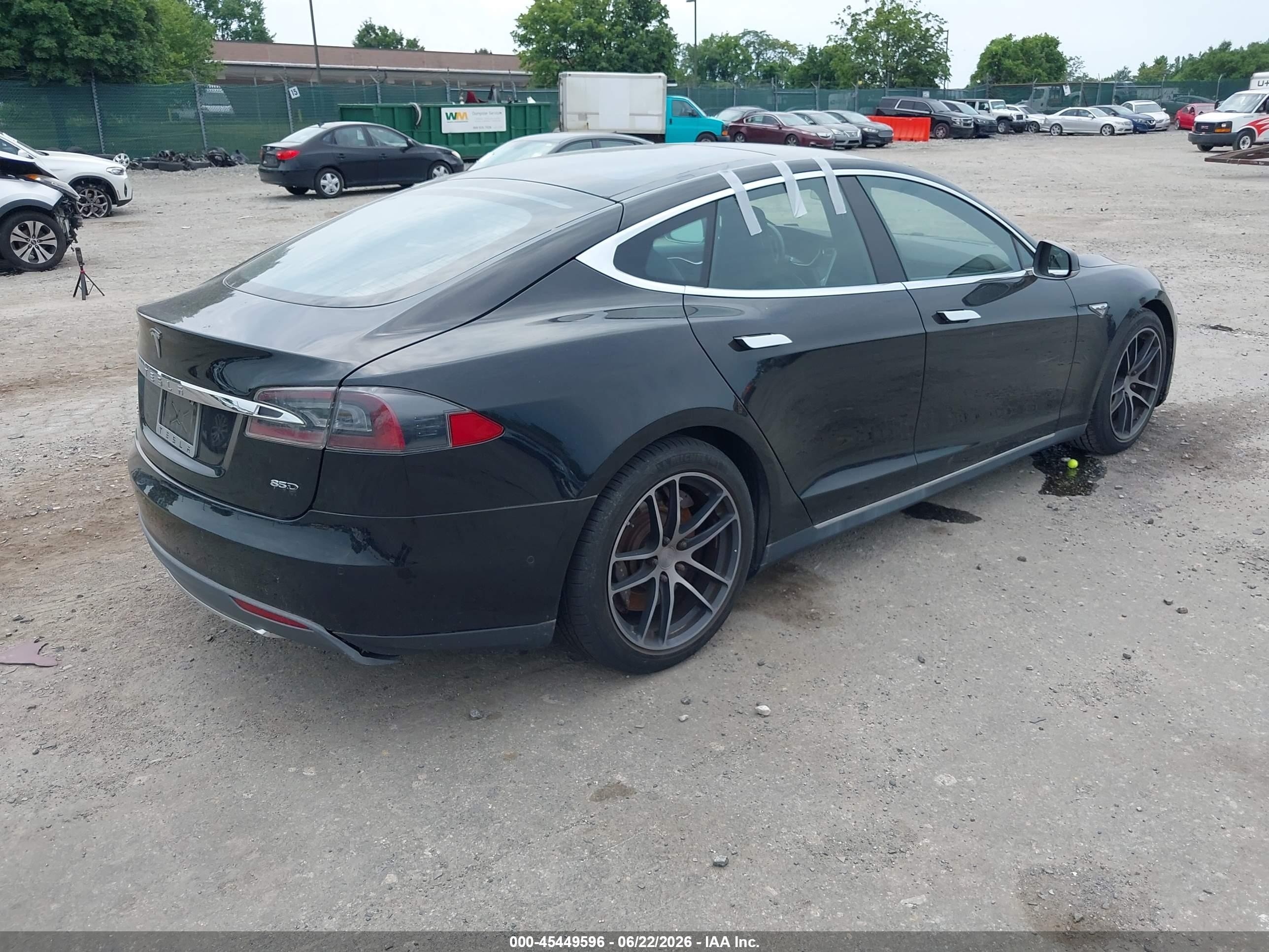 2015 Tesla Model S 70d/85d/p85d Black vin: 5YJSA1H26FF093988