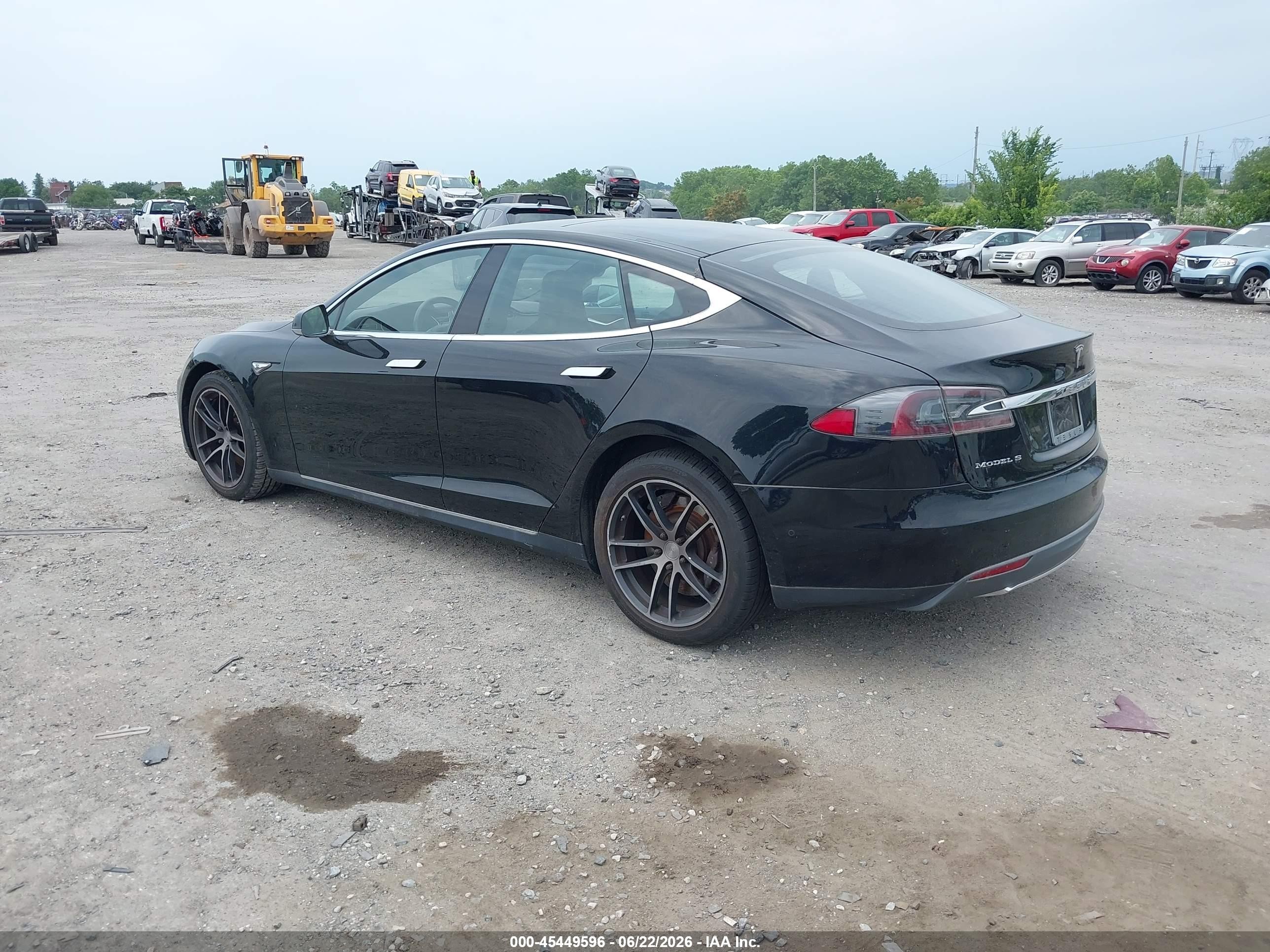 2015 Tesla Model S 70d/85d/p85d Black vin: 5YJSA1H26FF093988