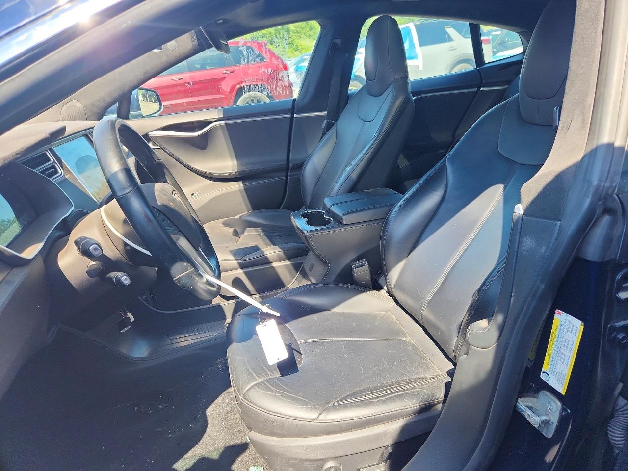 2015 Tesla Model S 85d Blue vin: 5YJSA1H26FFP74829