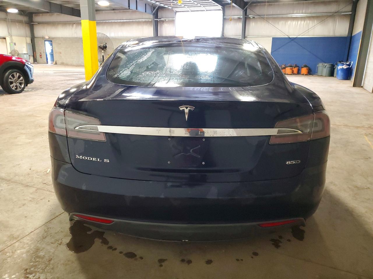 2015 Tesla Model S 85d Blue vin: 5YJSA1H26FFP74829