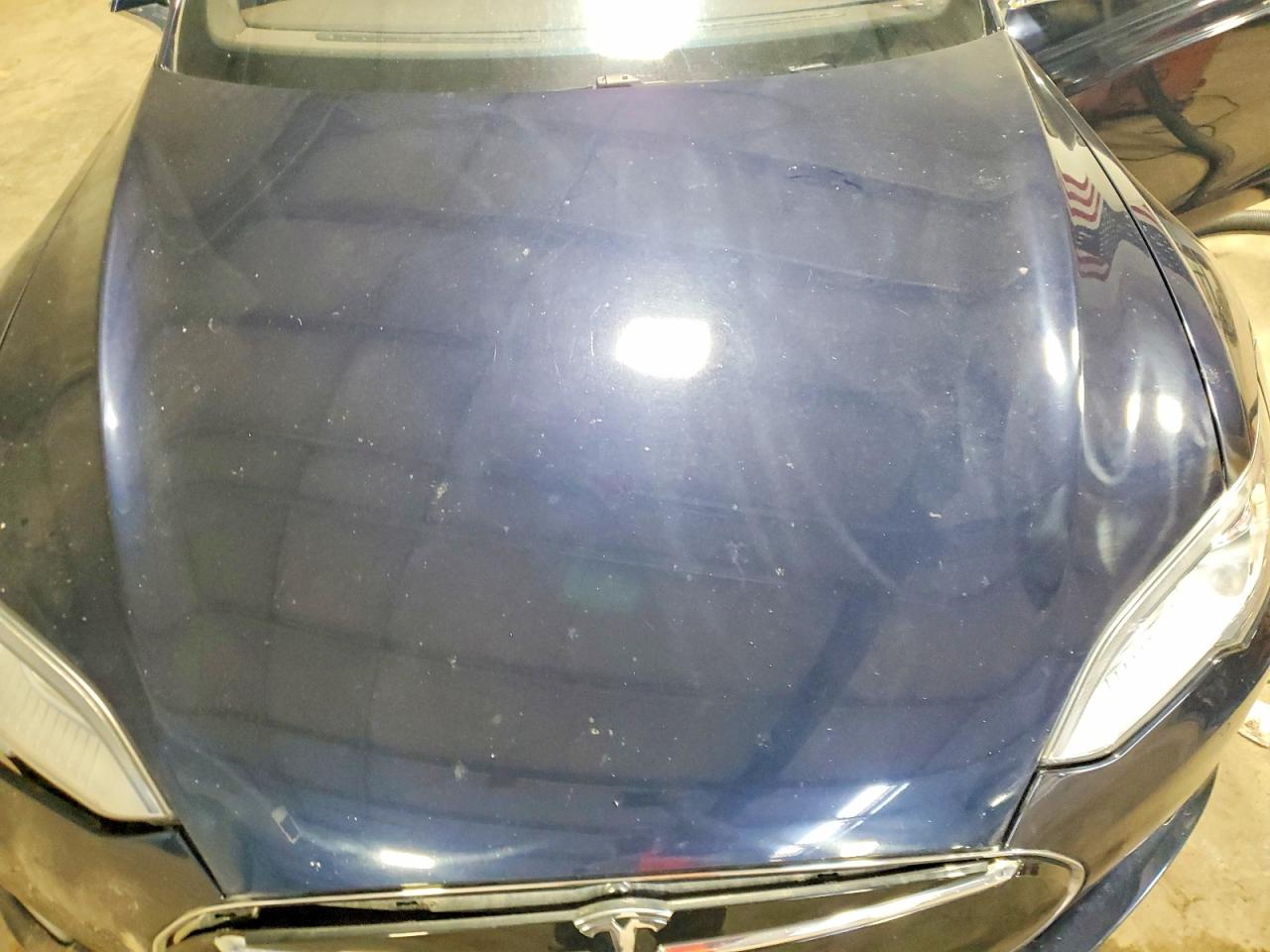 2015 Tesla Model S 85d Blue vin: 5YJSA1H26FFP74829