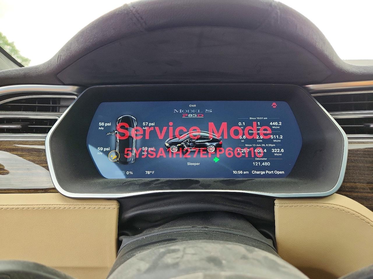 2014 Tesla Model S Black vin: 5YJSA1H27EFP66110
