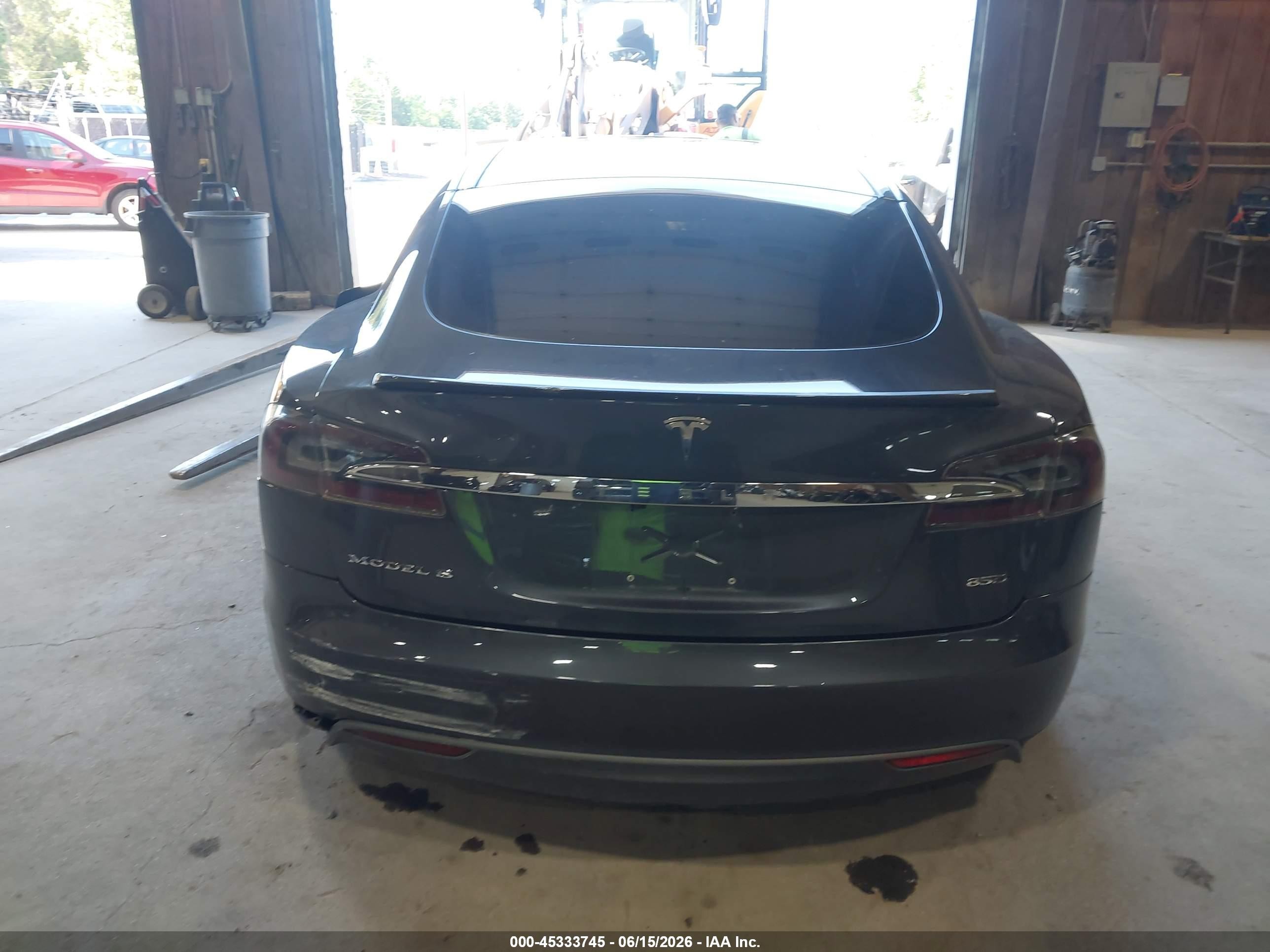 2015 Tesla Model S 70d/85d/p85d Gray vin: 5YJSA1H27FF089805