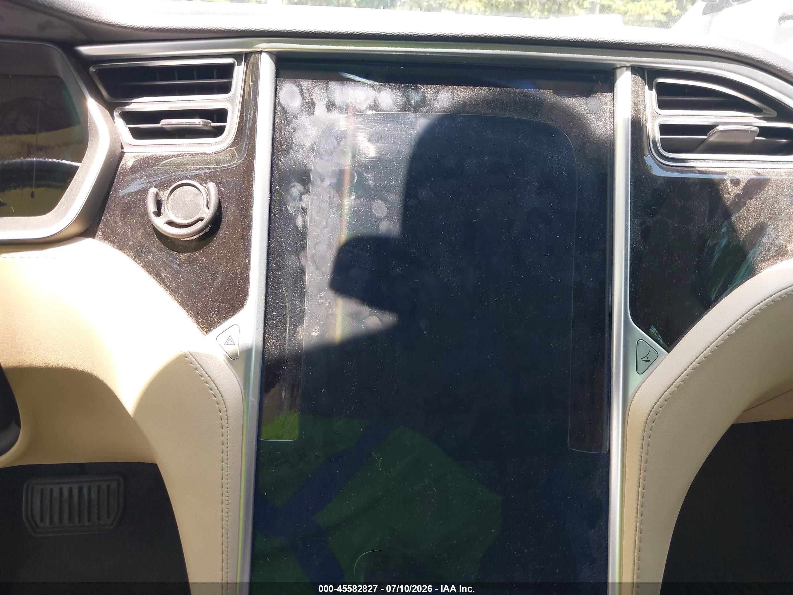 2015 Tesla Model S 70d/85d/p85d Gray vin: 5YJSA1H27FFP78825