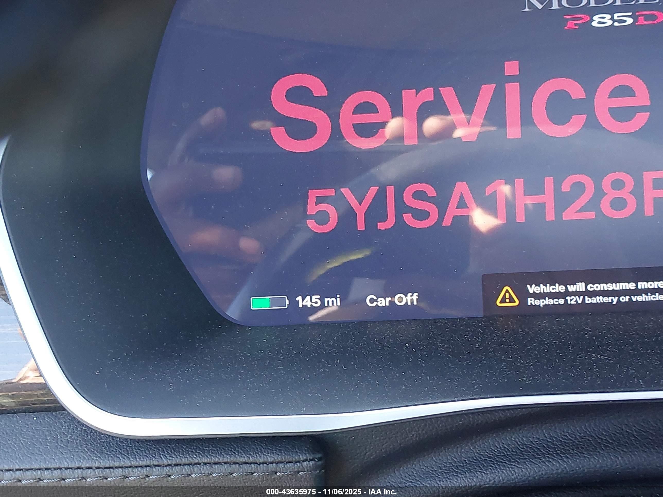 2015 Tesla Model S 70d/85d/p85d Черный vin: 5YJSA1H28FFP77263
