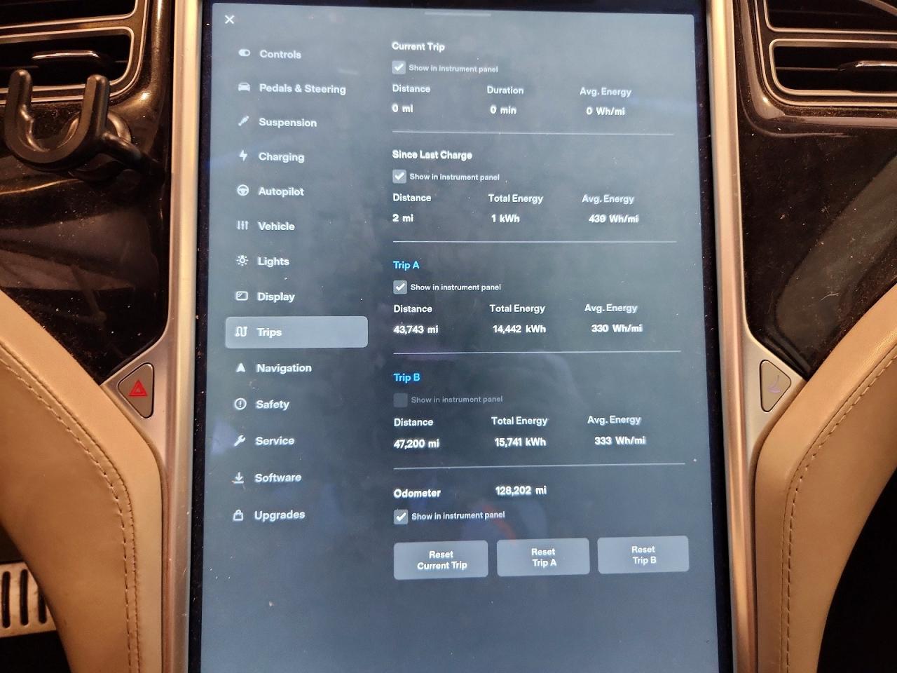 2015 Tesla Model S 85d Blue vin: 5YJSA1H29FFP74792