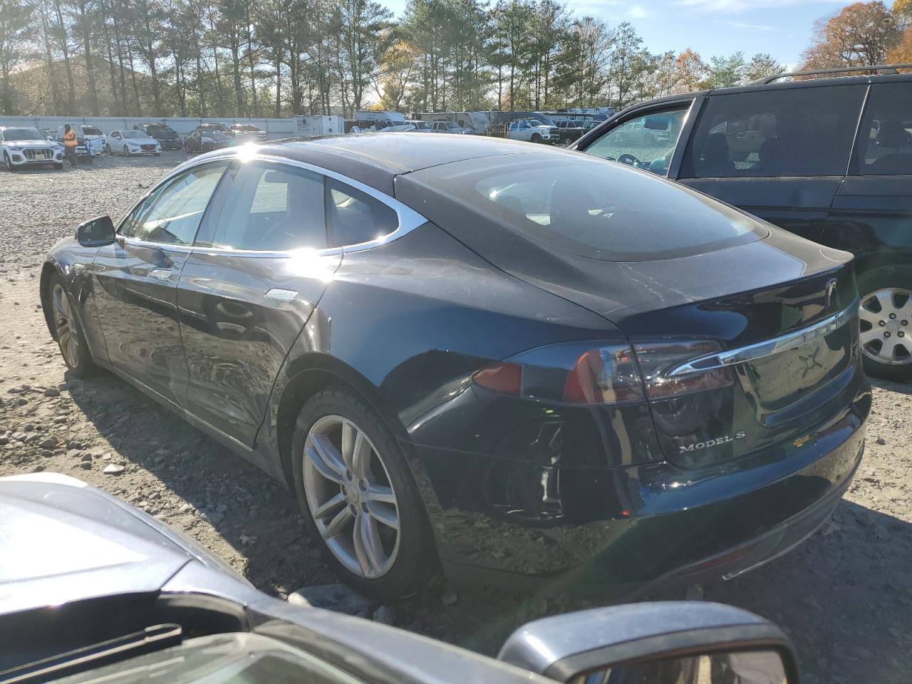 2015 Tesla Model S 85d Blue vin: 5YJSA1H2XFF084033