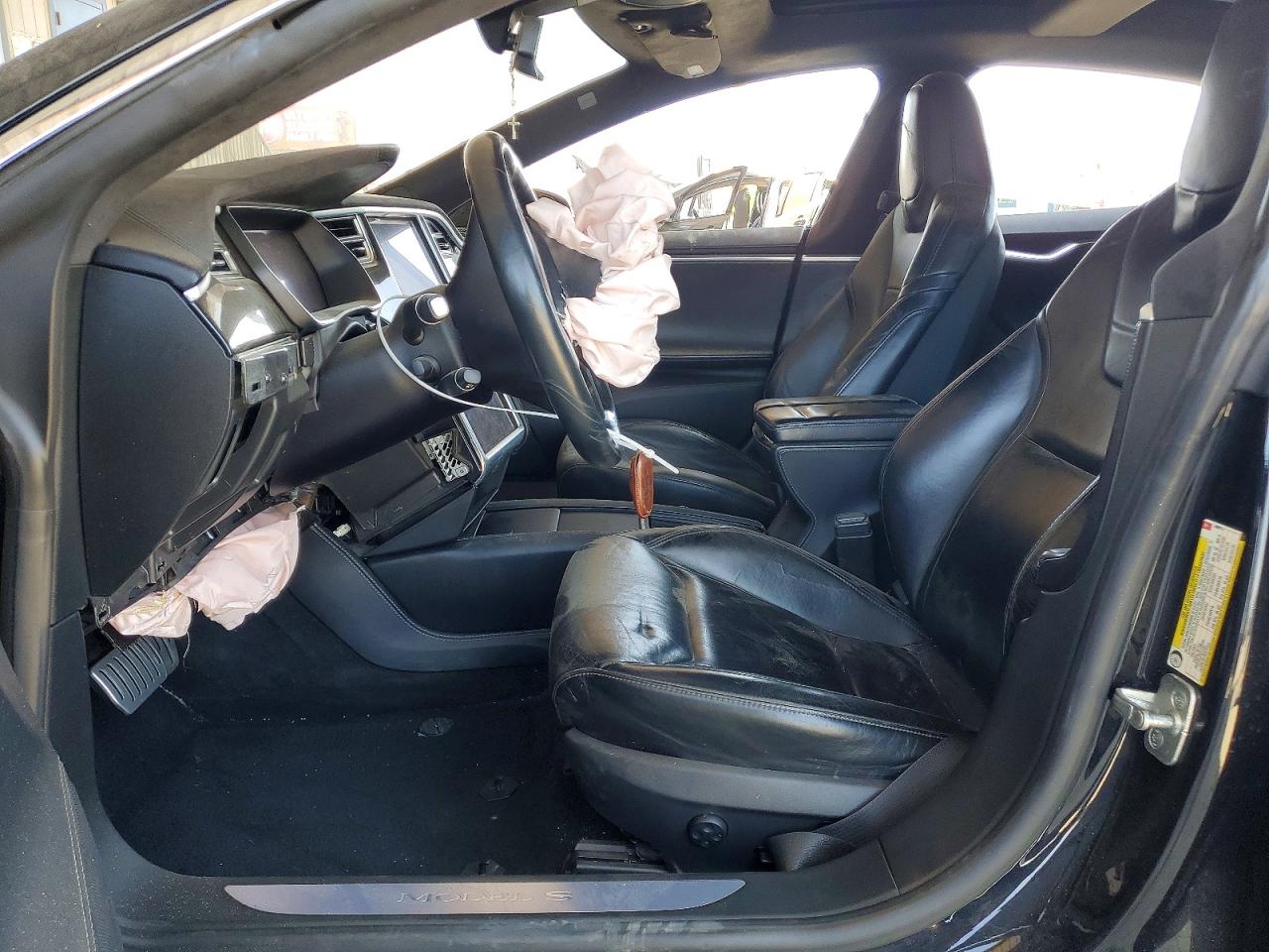 2015 Tesla Model S P85d Черный vin: 5YJSA1H40FF086875