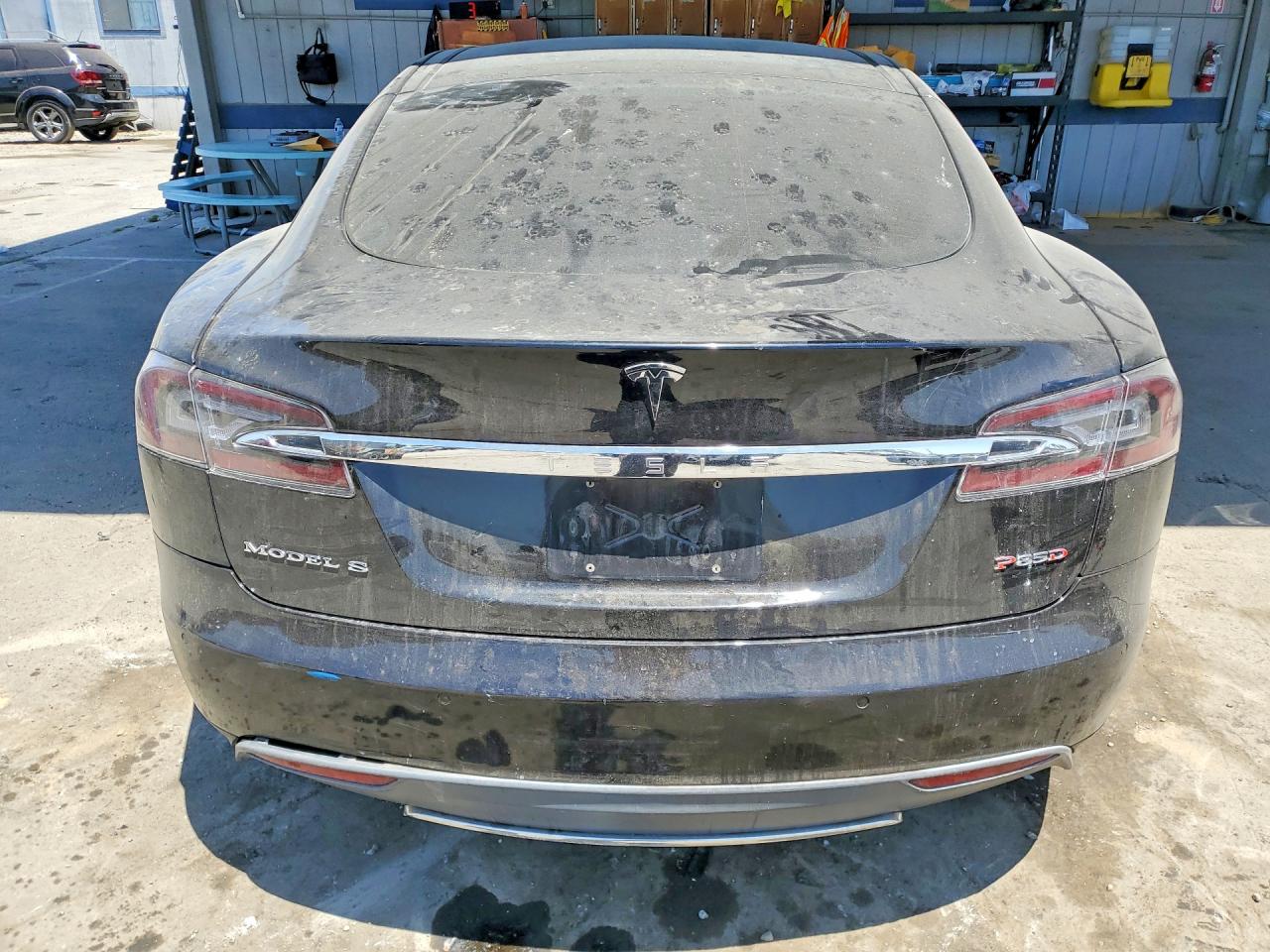 2015 Tesla Model S P85d Черный vin: 5YJSA1H40FF086875
