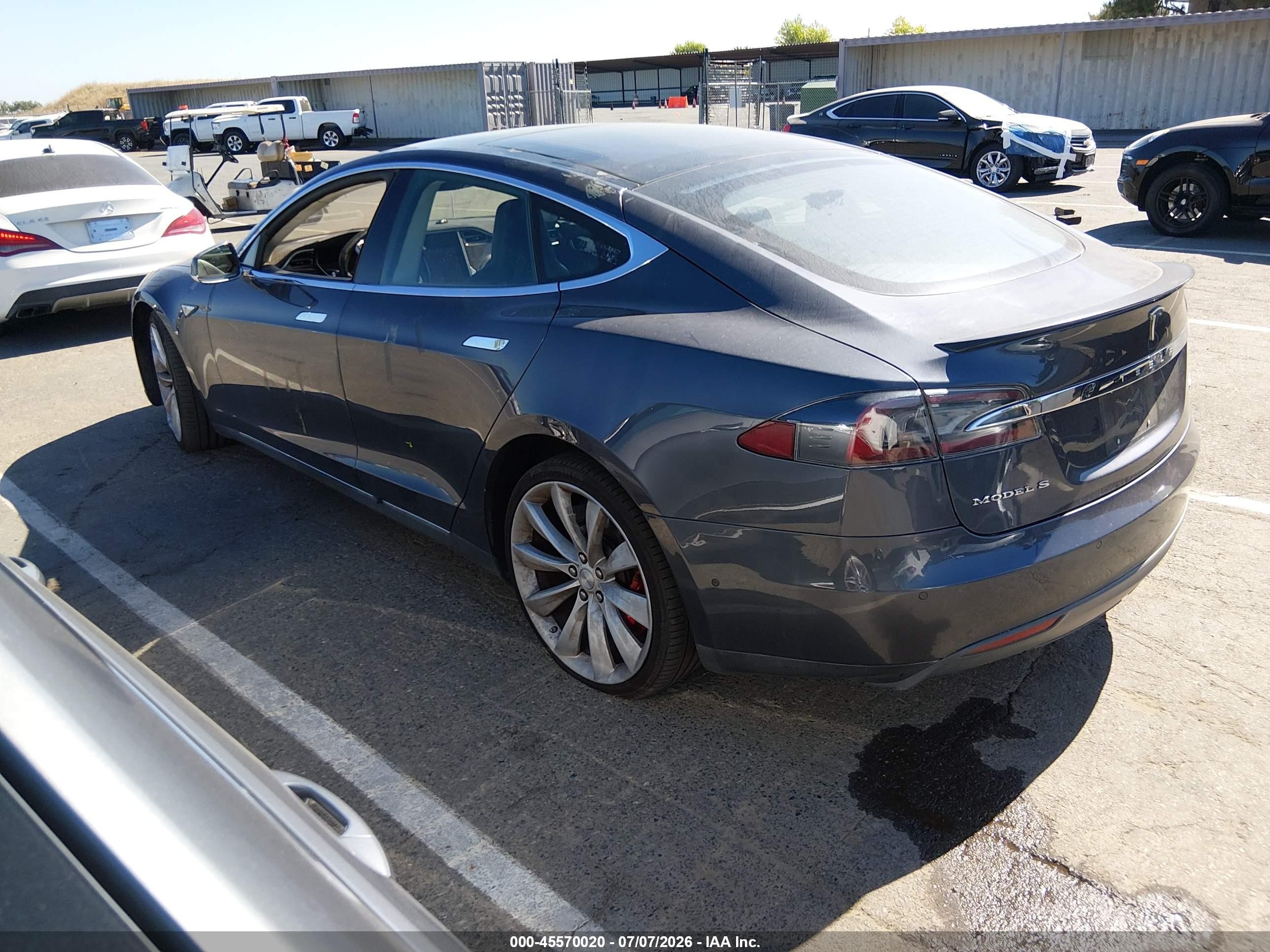 2015 Tesla Model S 85d/p85d Black vin: 5YJSA1H47FF083990