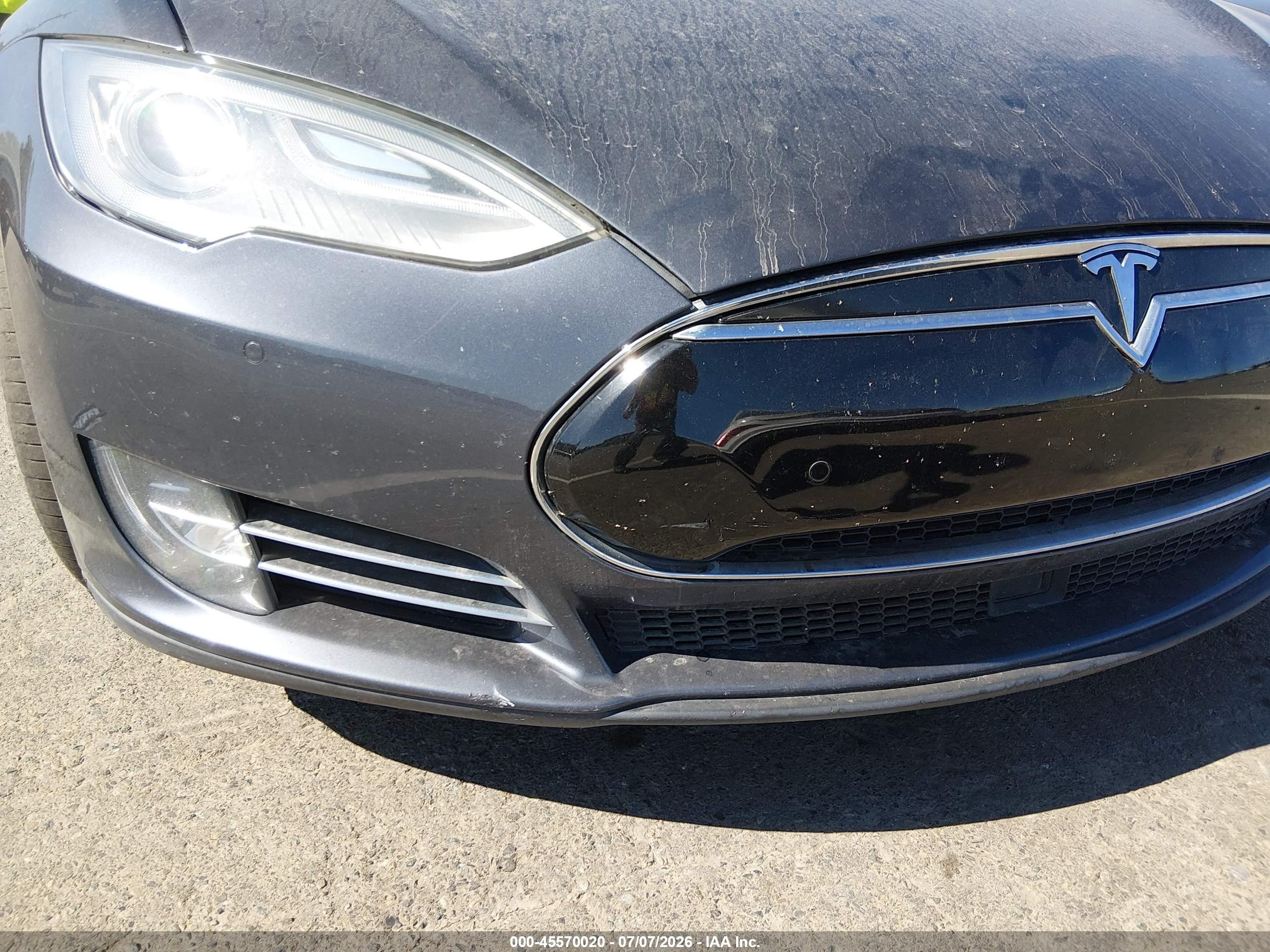 2015 Tesla Model S 85d/p85d Black vin: 5YJSA1H47FF083990