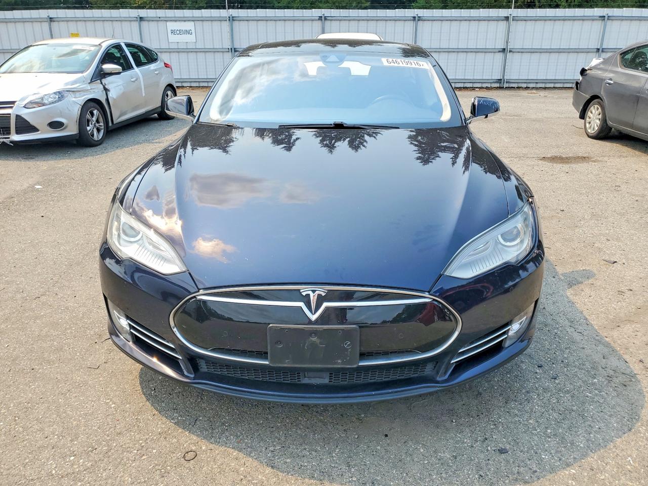 2015 Tesla Model S 60 Blue vin: 5YJSA1S11FF080744