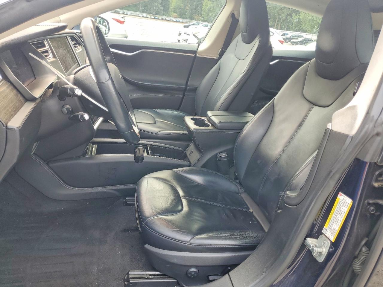 2015 Tesla Model S 60 Blue vin: 5YJSA1S11FF080744