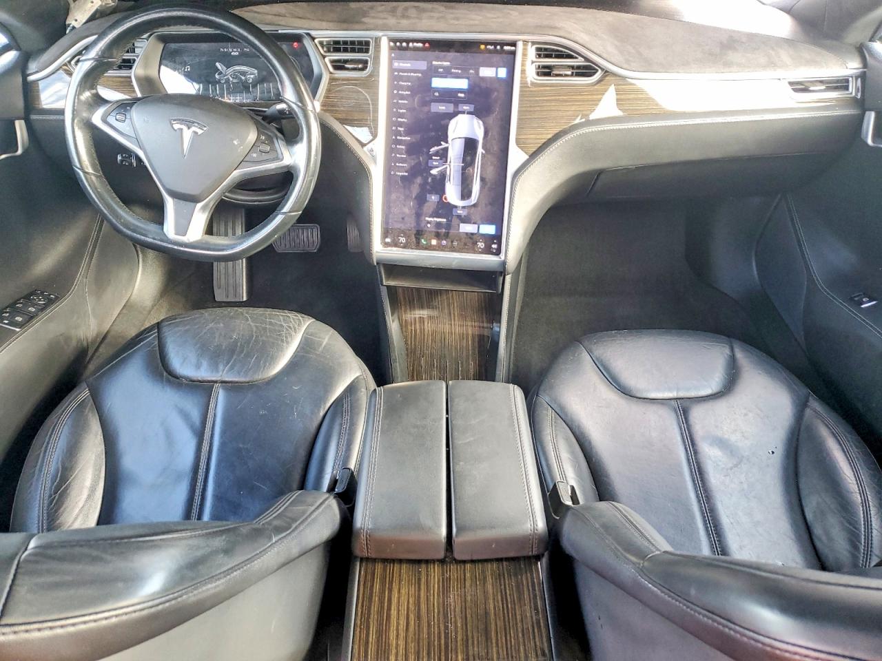 2015 Tesla Model S 60 Gray vin: 5YJSA1S11FF081165