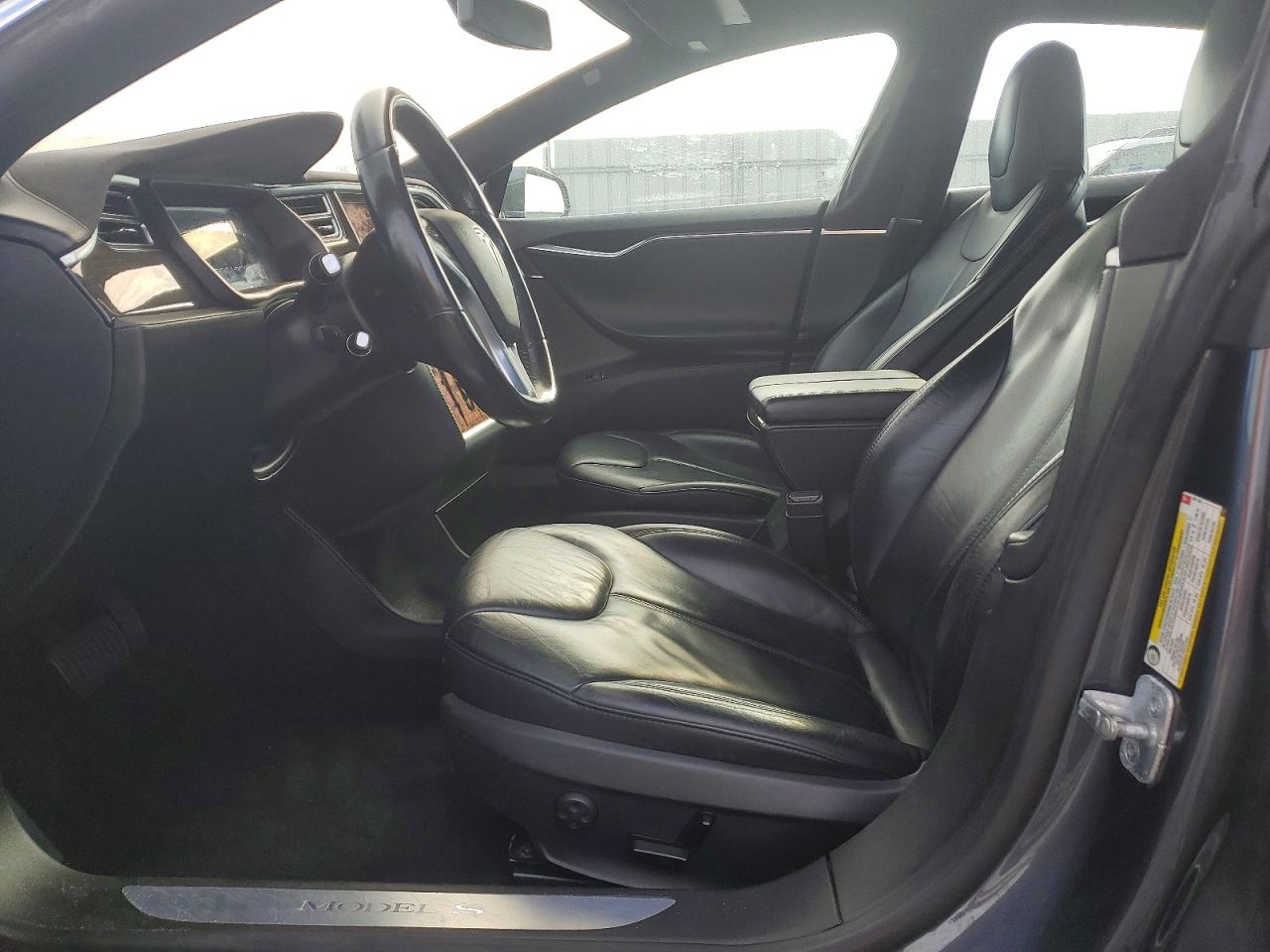 2015 Tesla Model S 60 Gray vin: 5YJSA1S11FF081165