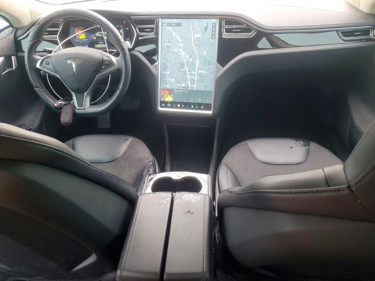 2014 Tesla Model S Black vin: 5YJSA1S12EFP41471