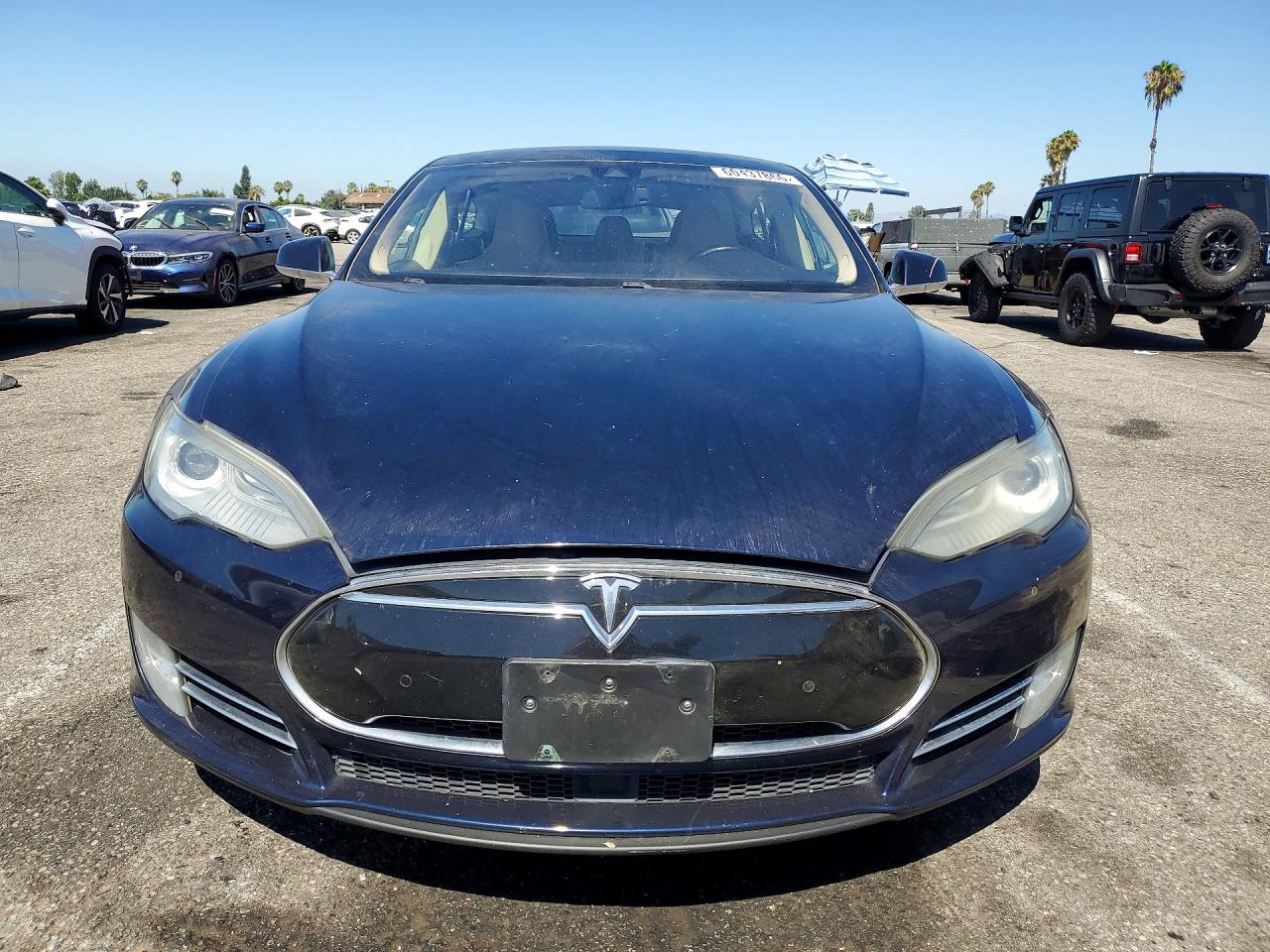2015 Tesla Model S 60 Blue vin: 5YJSA1S12FFP73371