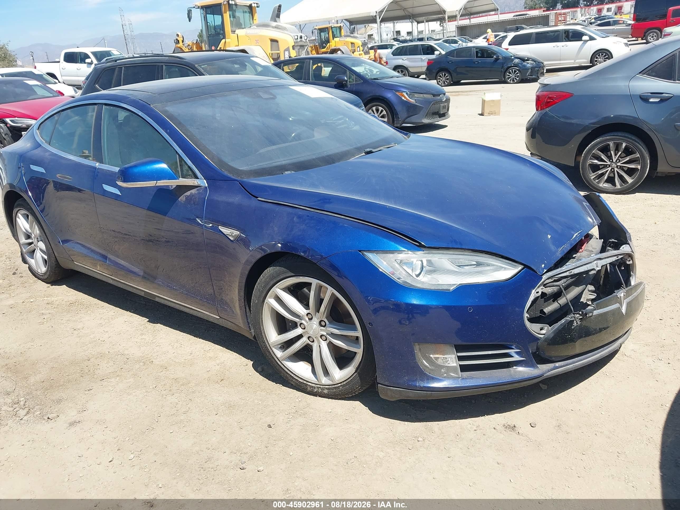 2015 Tesla Model S 60/70/85 Blue vin: 5YJSA1S14FF097926