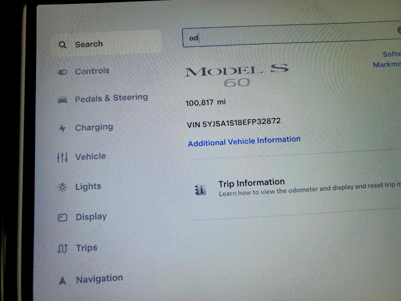 2014 Tesla Model S Black vin: 5YJSA1S18EFP32872