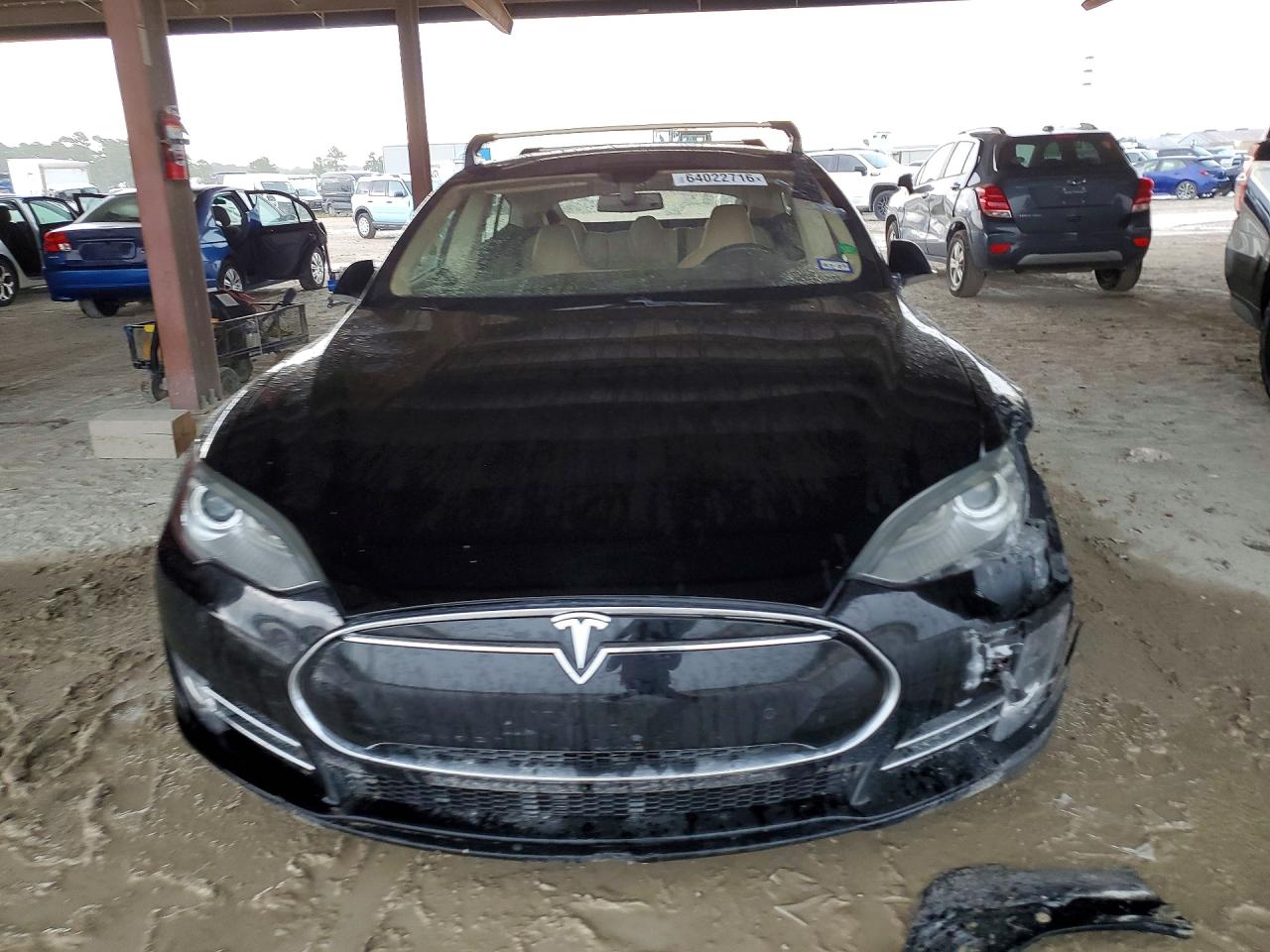2014 Tesla Model S Black vin: 5YJSA1S18EFP32872