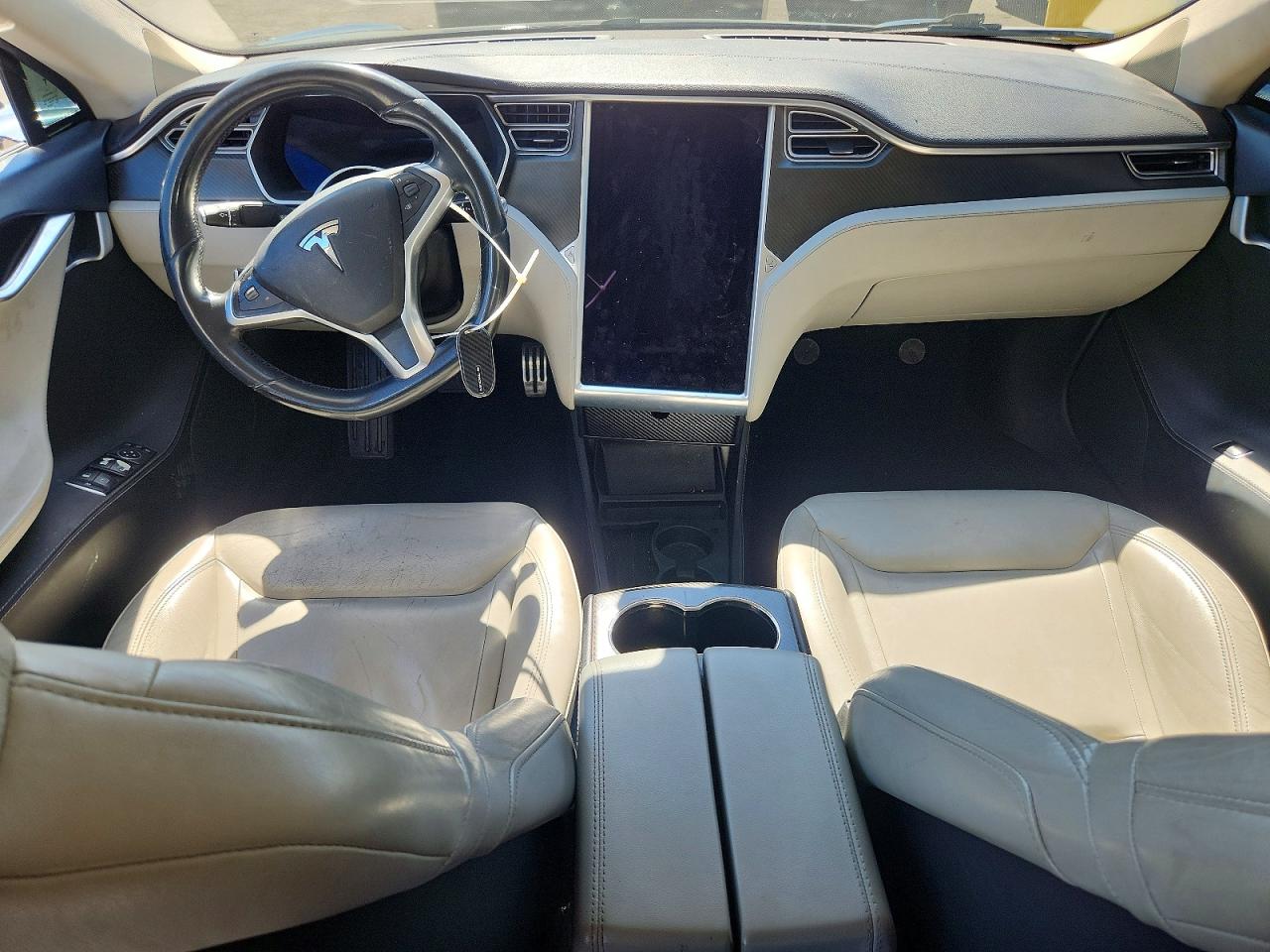 2015 Tesla Model S 60 Blue vin: 5YJSA1S1XFF080564