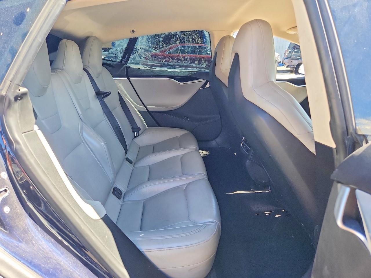 2015 Tesla Model S 60 Blue vin: 5YJSA1S1XFF080564