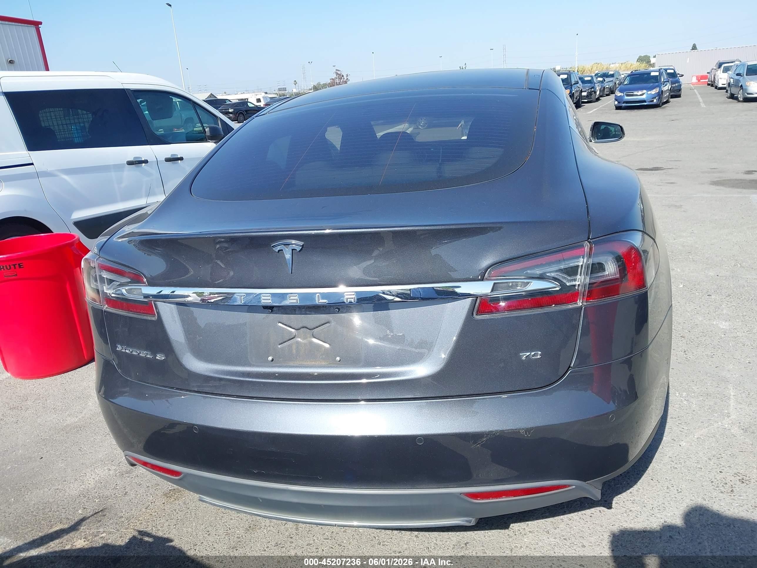 2015 Tesla Model S 60/70/85 Gray vin: 5YJSA1S1XFF099695