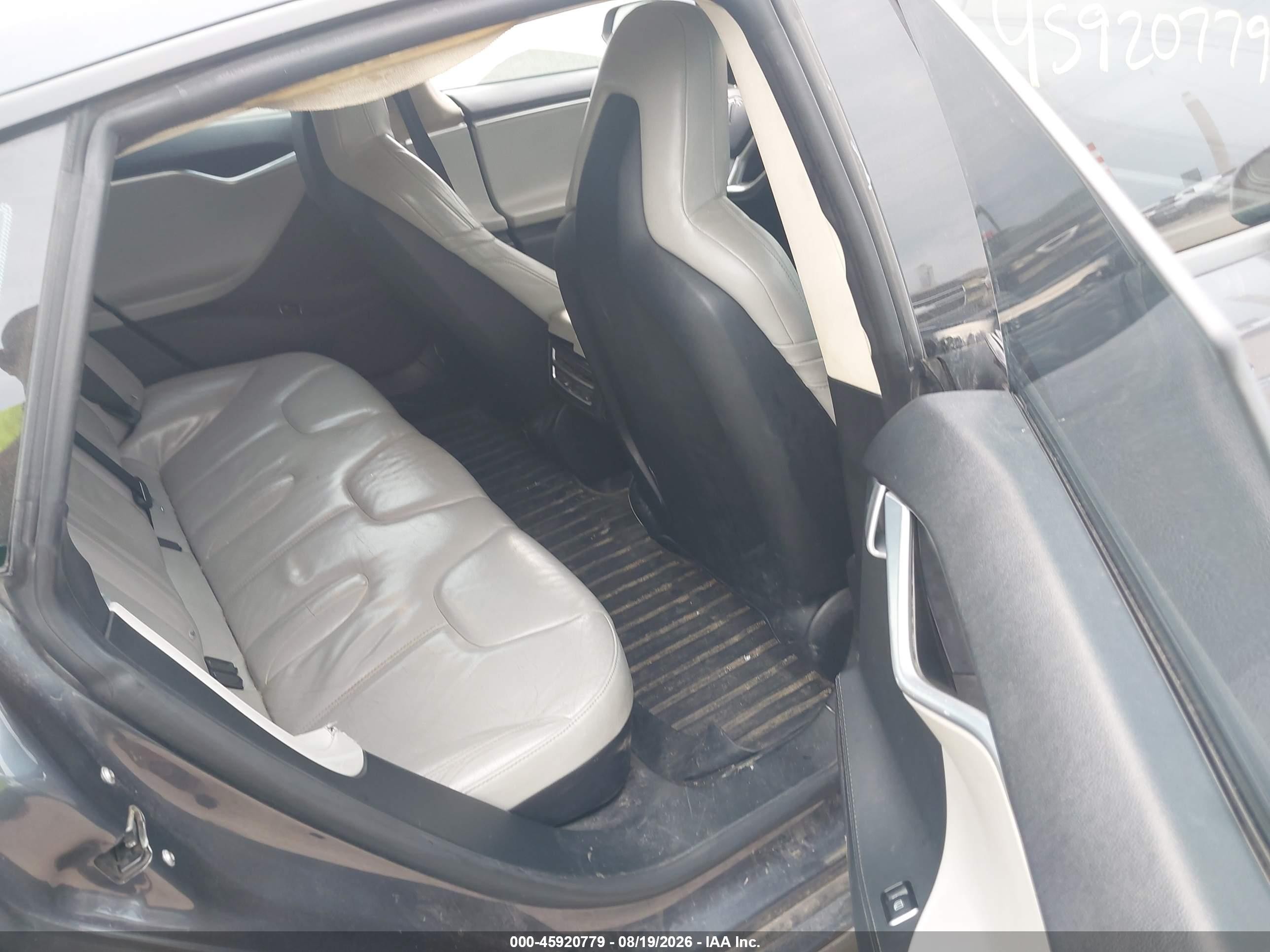 2015 Tesla Model S 70d/85d/p85d Gray vin: 5YJSA1S20FF087919