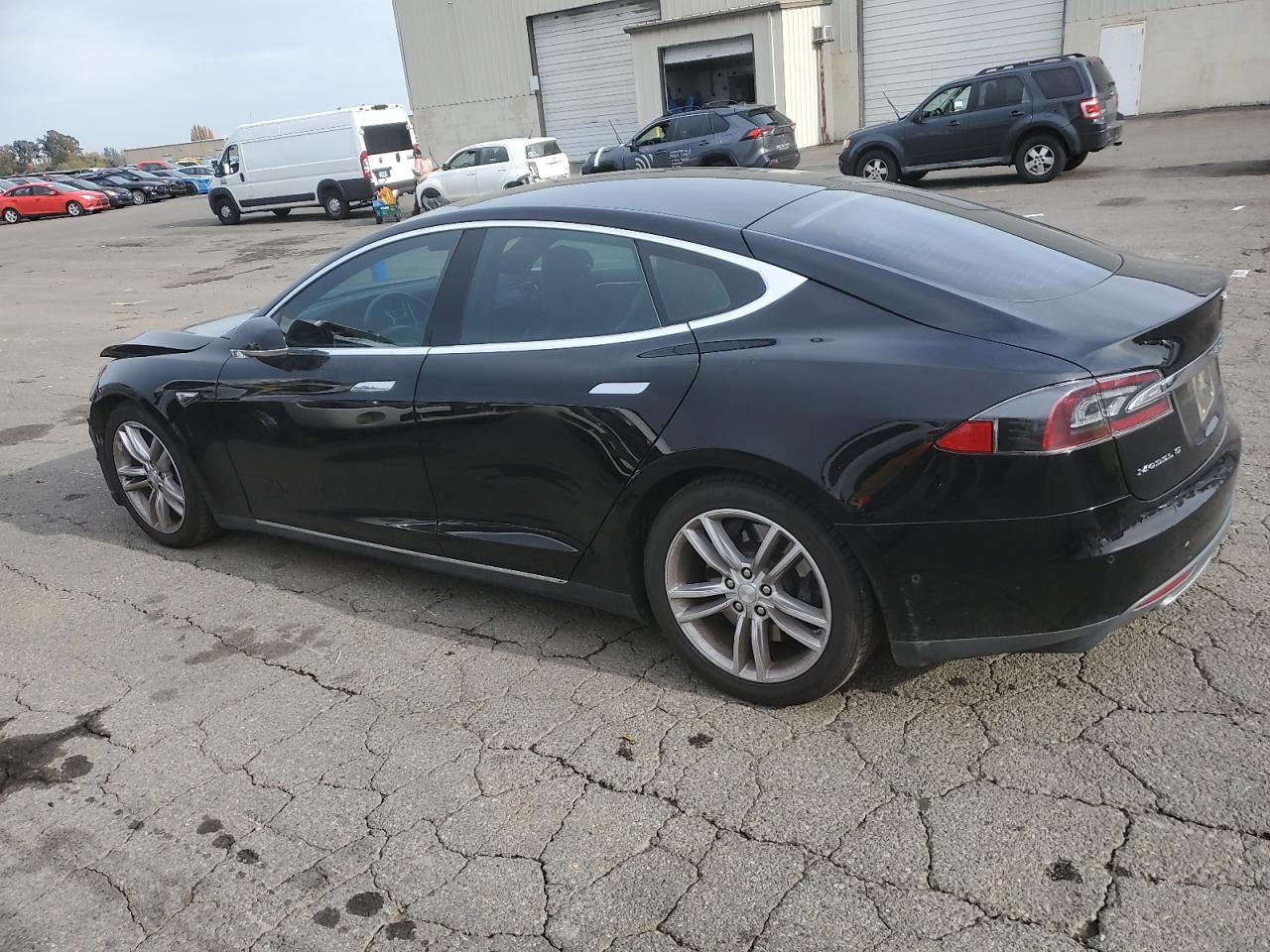 2015 Tesla Model S 70d Black vin: 5YJSA1S23FF096100