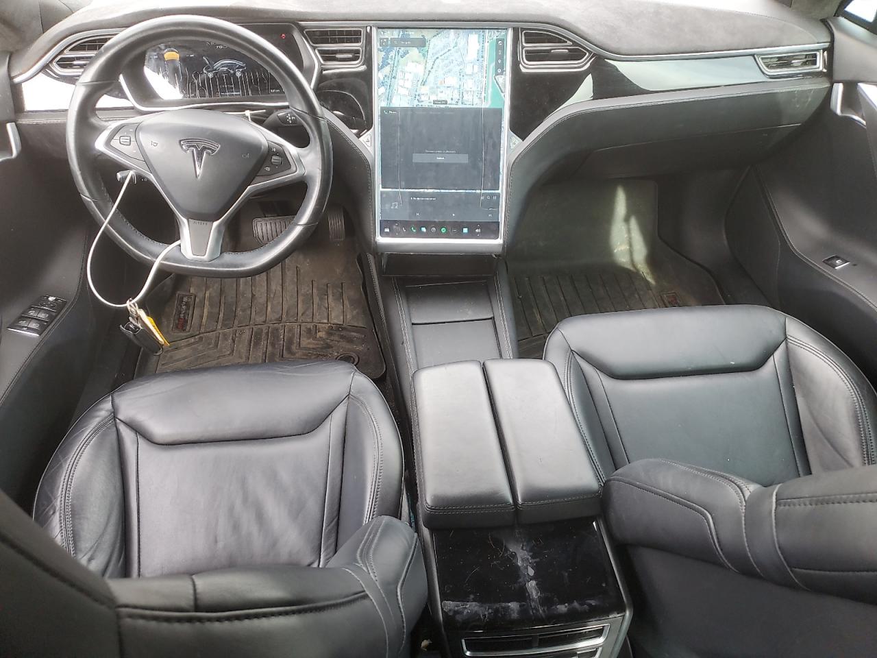 2015 Tesla Model S 70d Black vin: 5YJSA1S23FF096100