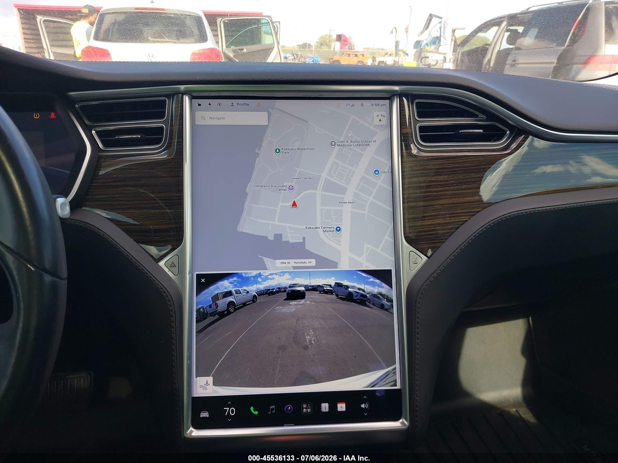 2015 Tesla Model S 70d/85d/p85d White vin: 5YJSA1S24FF095327