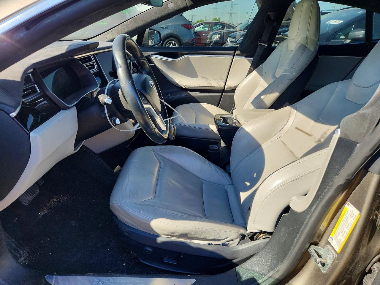 2015 Tesla Model S 70d Tan vin: 5YJSA1S24FF097157