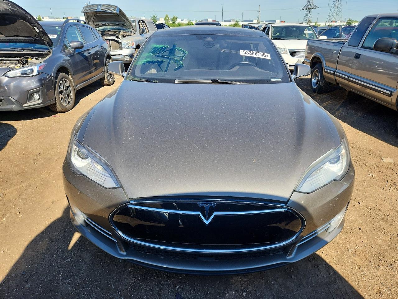 2015 Tesla Model S 70d Tan vin: 5YJSA1S24FF097157