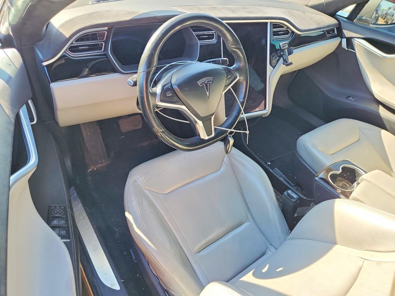 2015 Tesla Model S 70d Tan vin: 5YJSA1S24FF097157