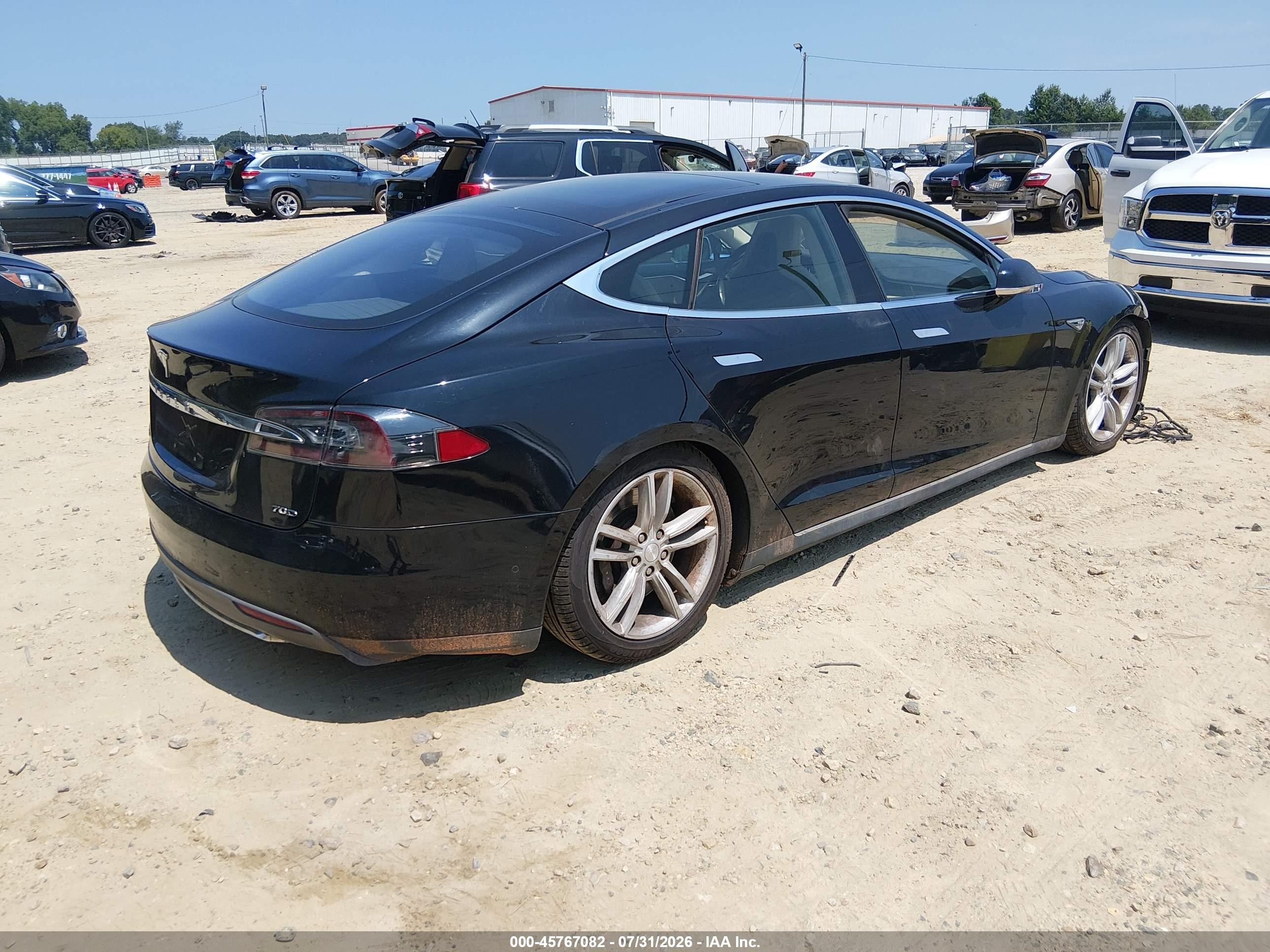 2015 Tesla Model S 70d/85d/p85d Black vin: 5YJSA1S26FF083132