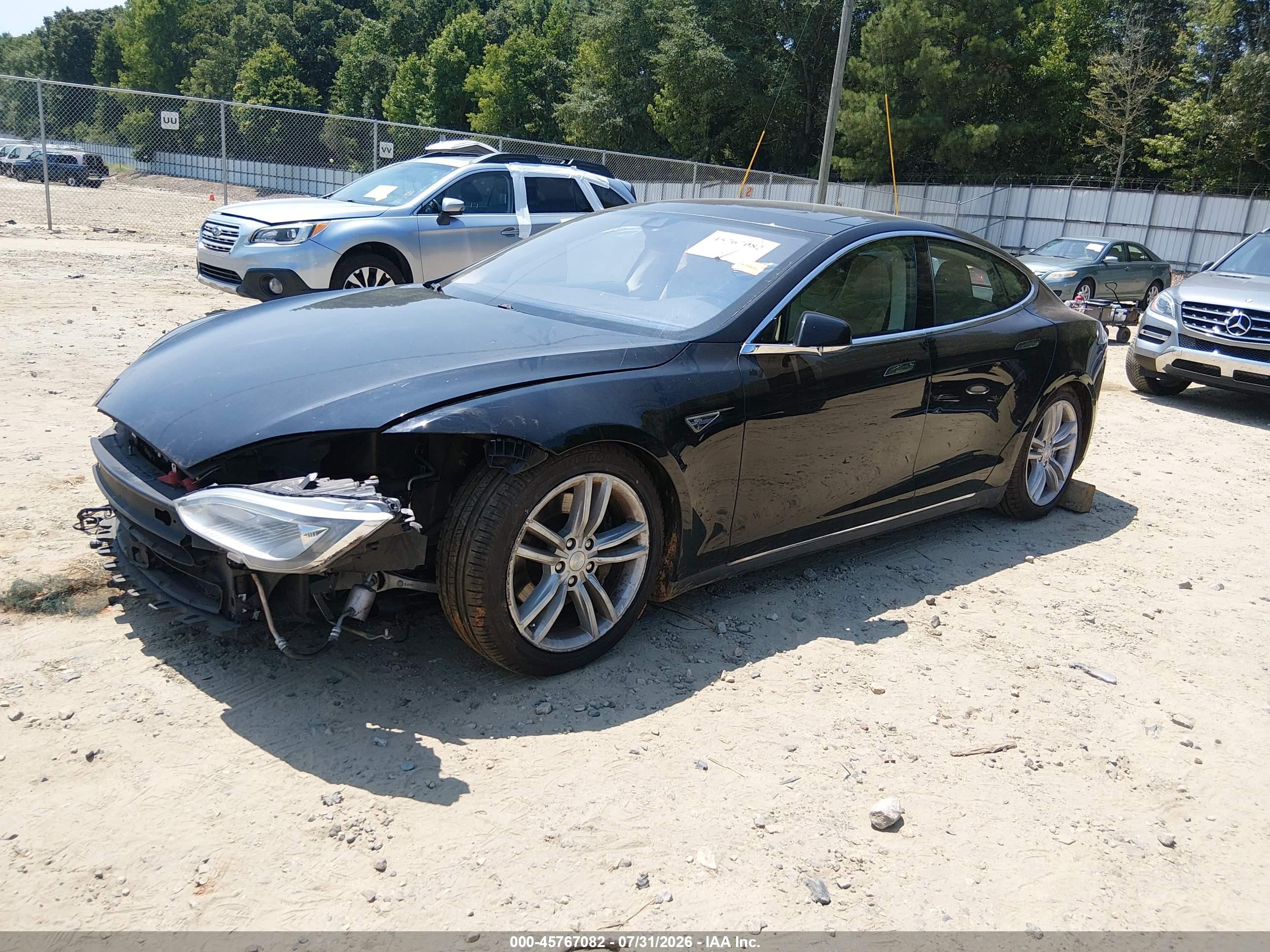 2015 Tesla Model S 70d/85d/p85d Black vin: 5YJSA1S26FF083132