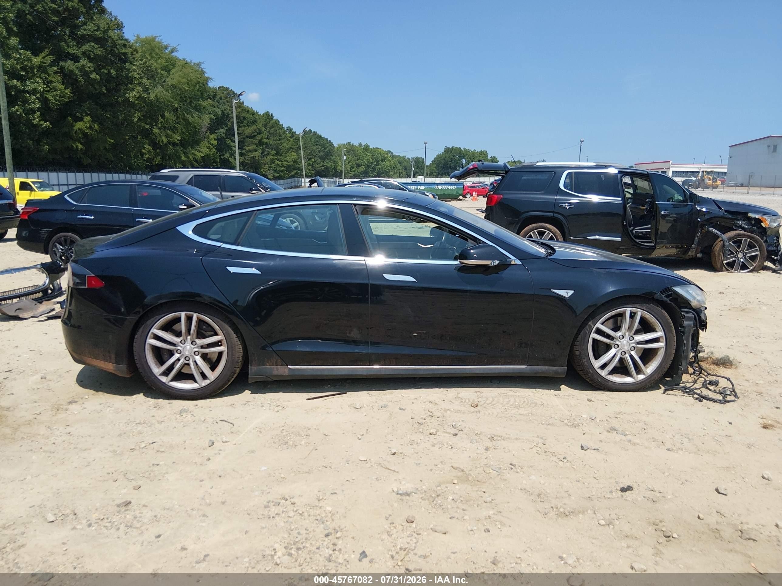2015 Tesla Model S 70d/85d/p85d Black vin: 5YJSA1S26FF083132