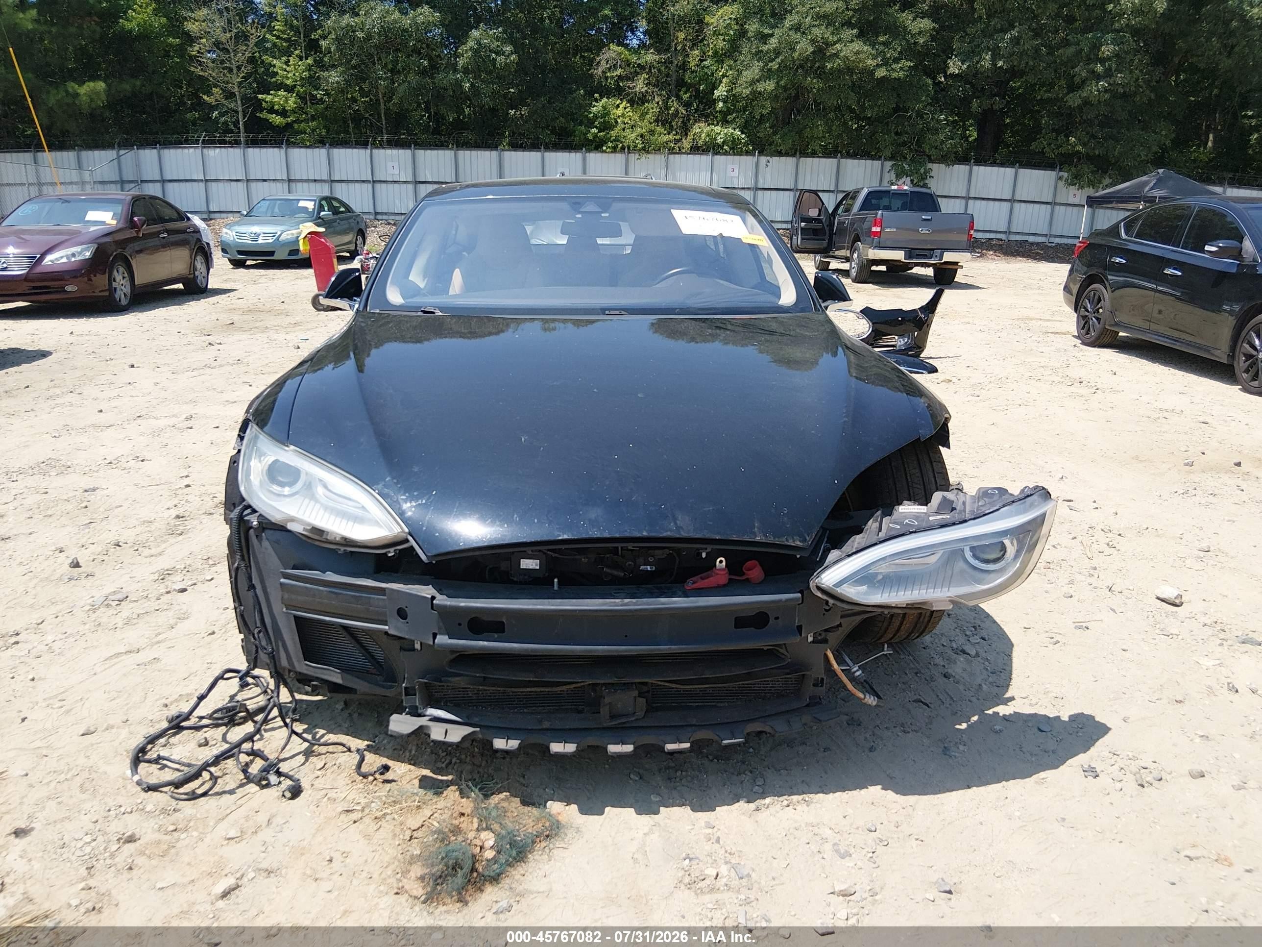2015 Tesla Model S 70d/85d/p85d Black vin: 5YJSA1S26FF083132