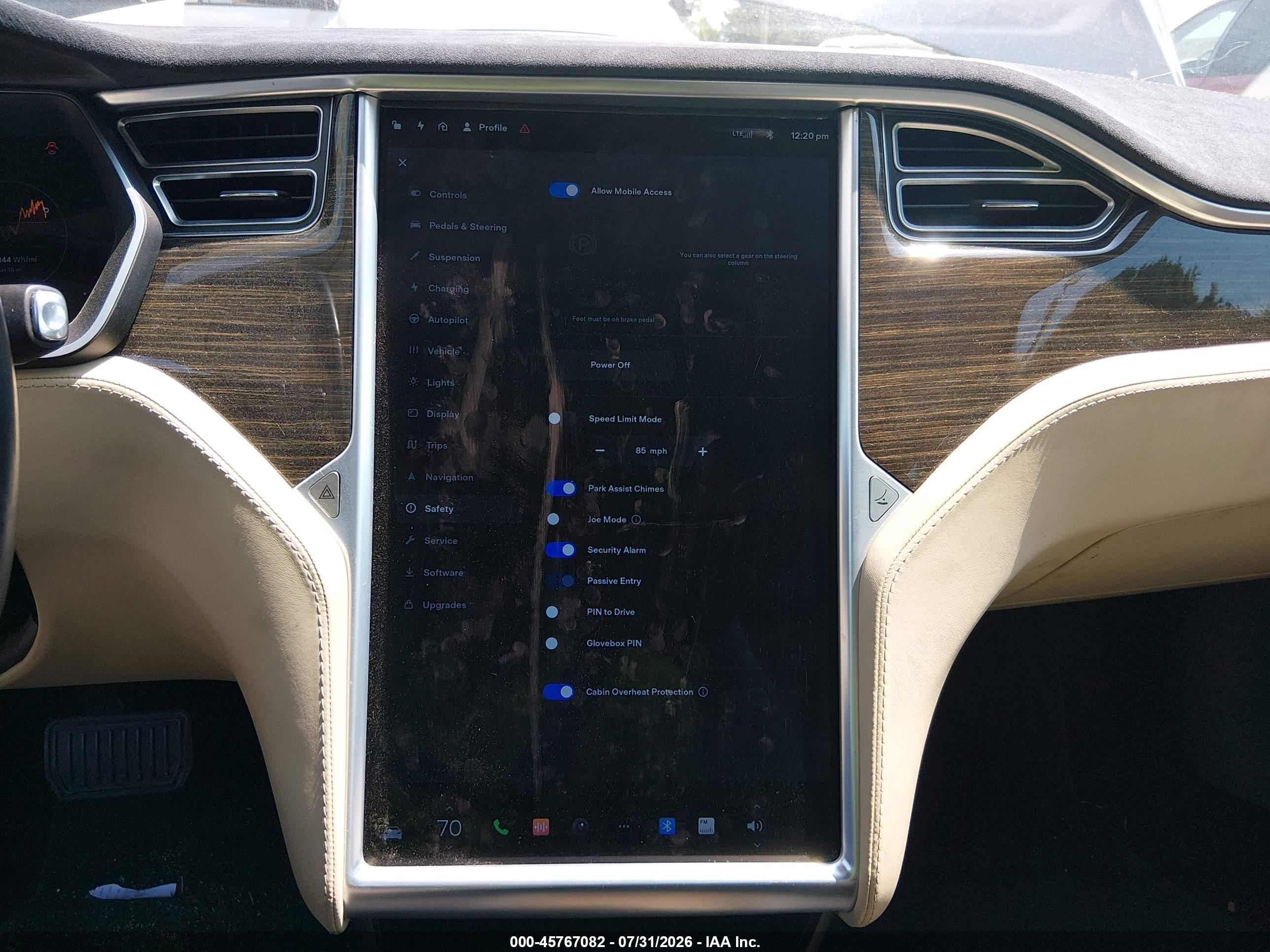 2015 Tesla Model S 70d/85d/p85d Black vin: 5YJSA1S26FF083132