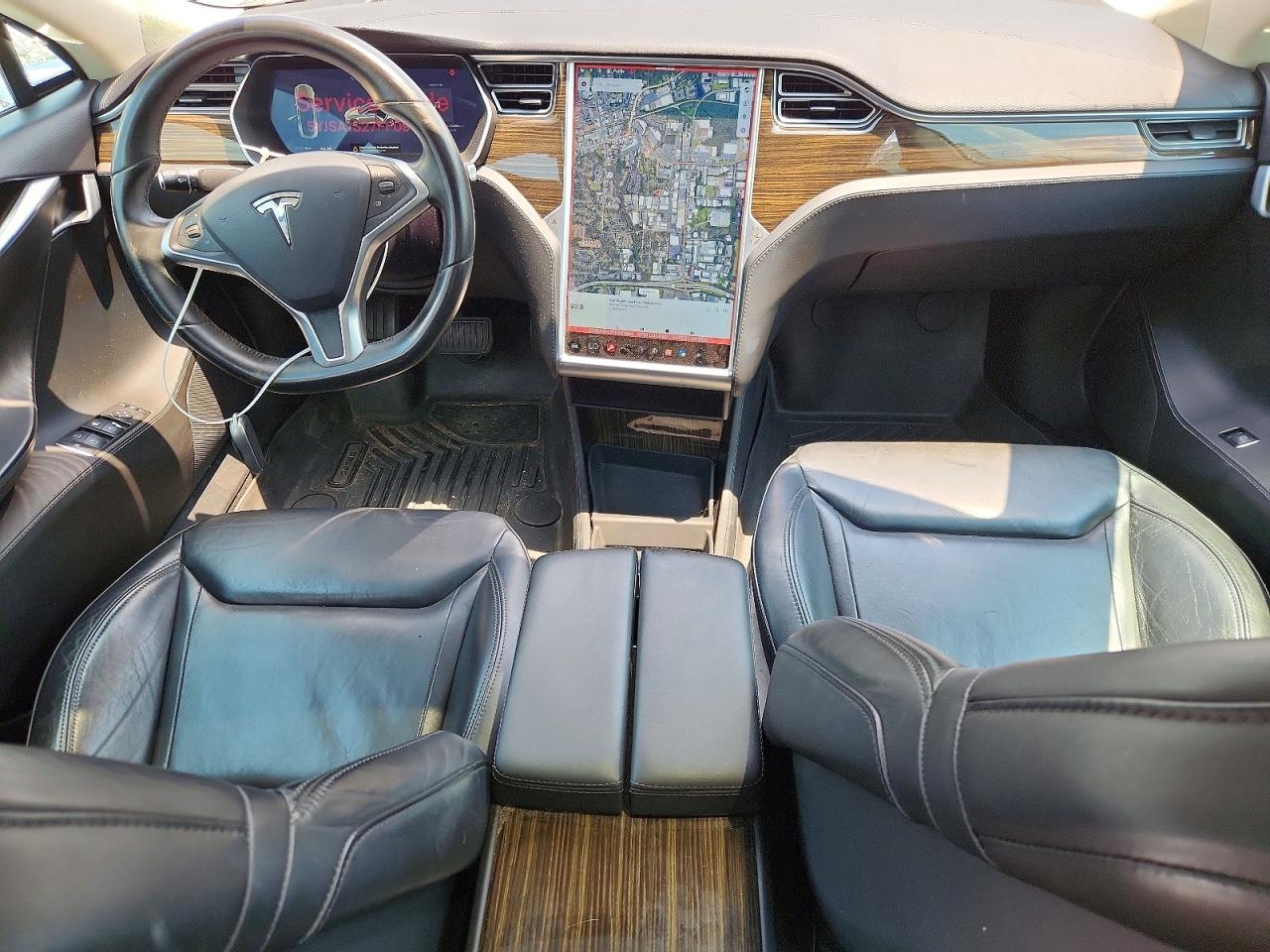 2015 Tesla Model S 70d Tan vin: 5YJSA1S27FF091854