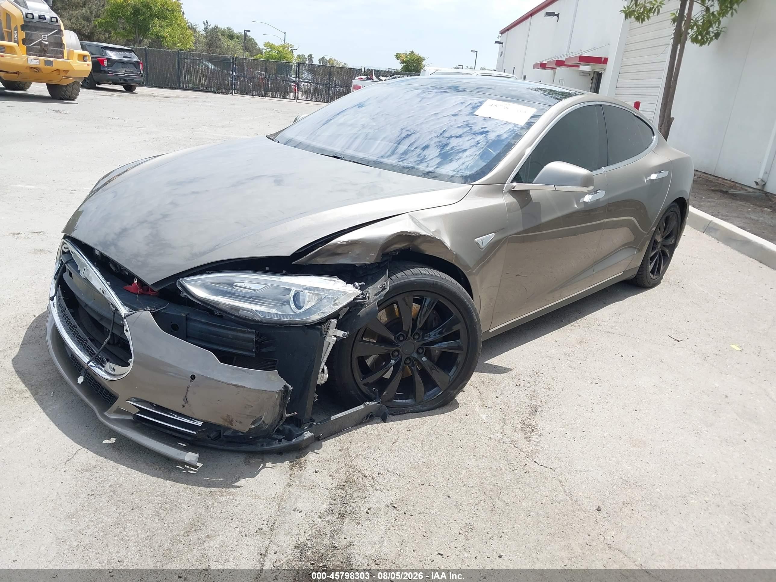 2015 Tesla Model S 70d/85d/p85d Brown vin: 5YJSA1S2XFF089242