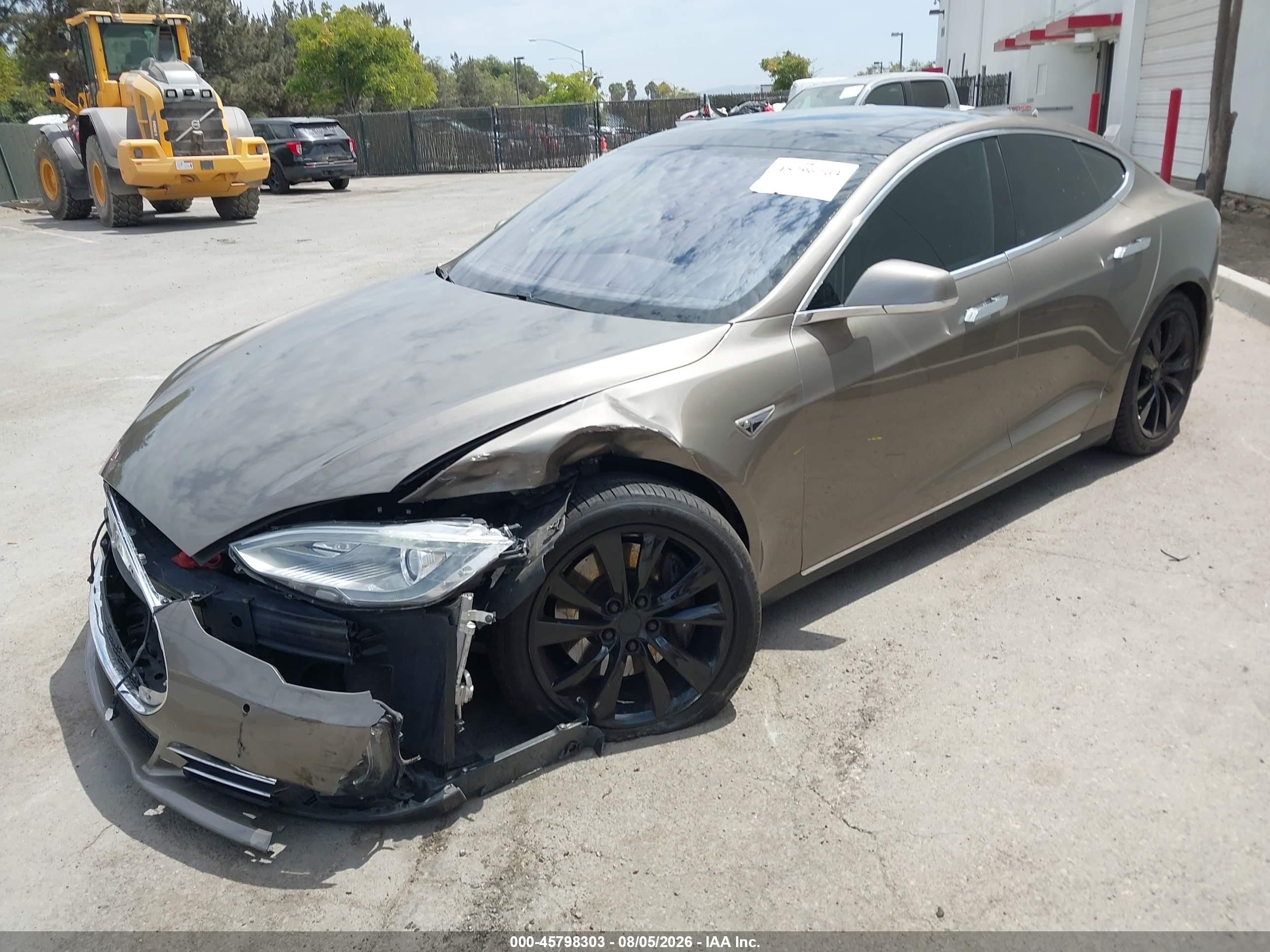 2015 Tesla Model S 70d/85d/p85d Brown vin: 5YJSA1S2XFF089242