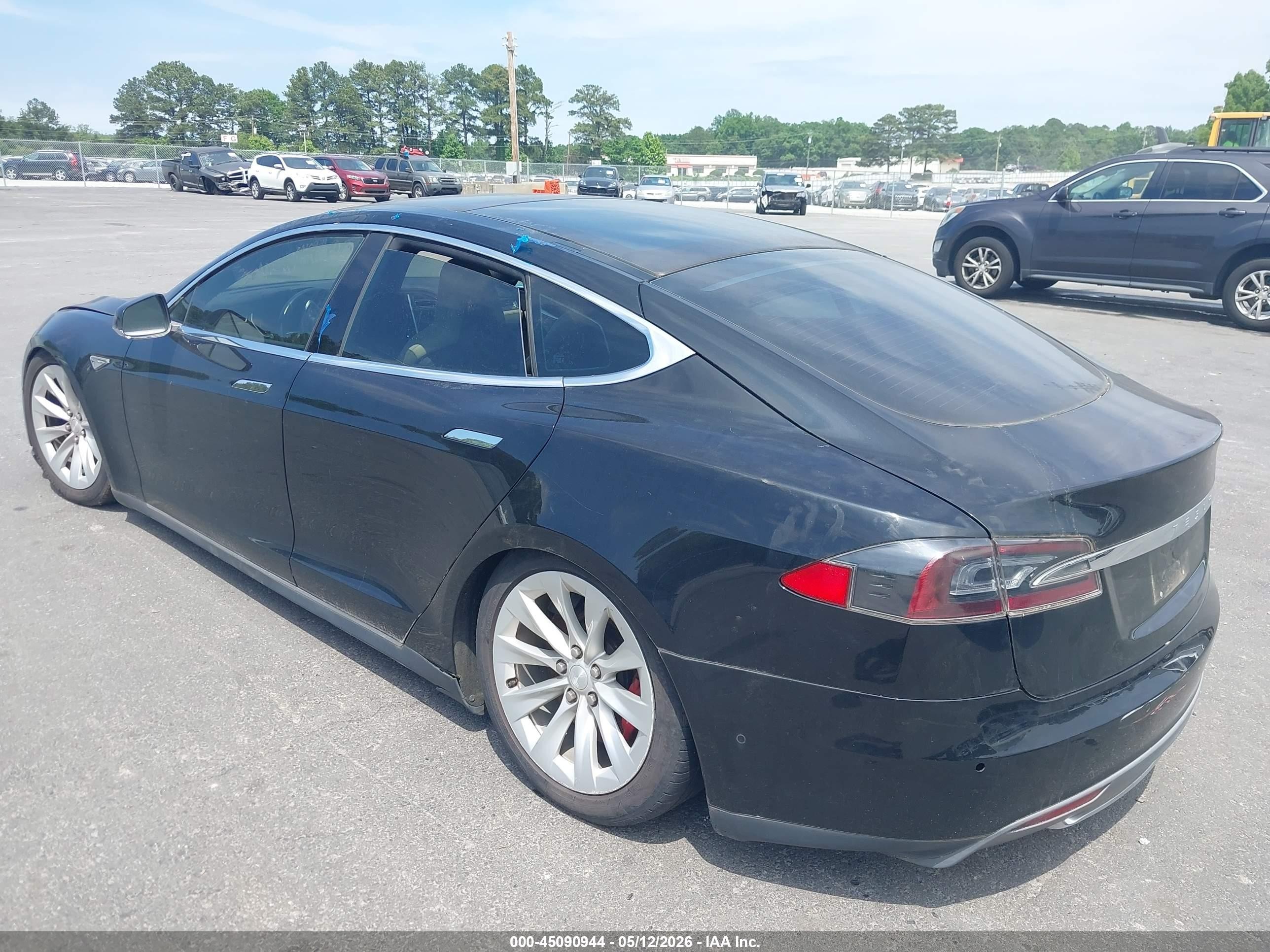 2015 Tesla Model S 70d/85d/p85d Black vin: 5YJSA4H29FFP78231