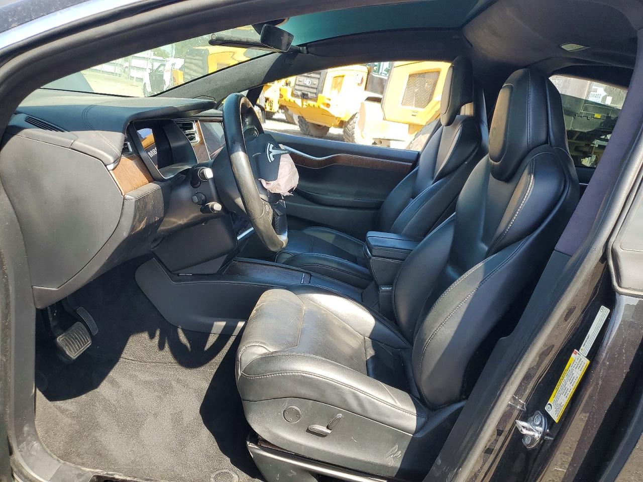 2018 Tesla Model X Black vin: 5YJXCAE29JF090919