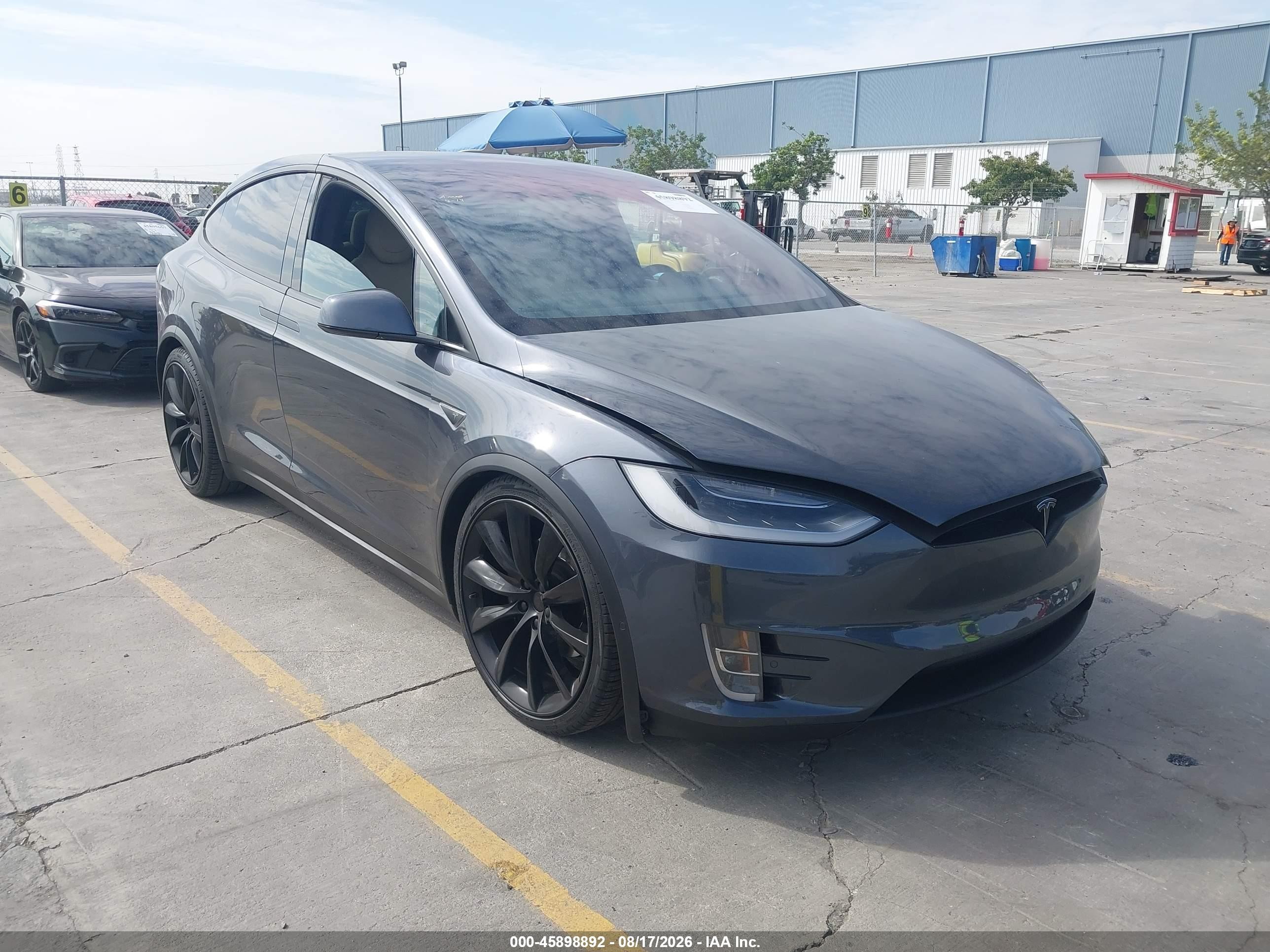 2016 Tesla Model X 60d/70d/75d/90d/p100d Black vin: 5YJXCBE22GF016482