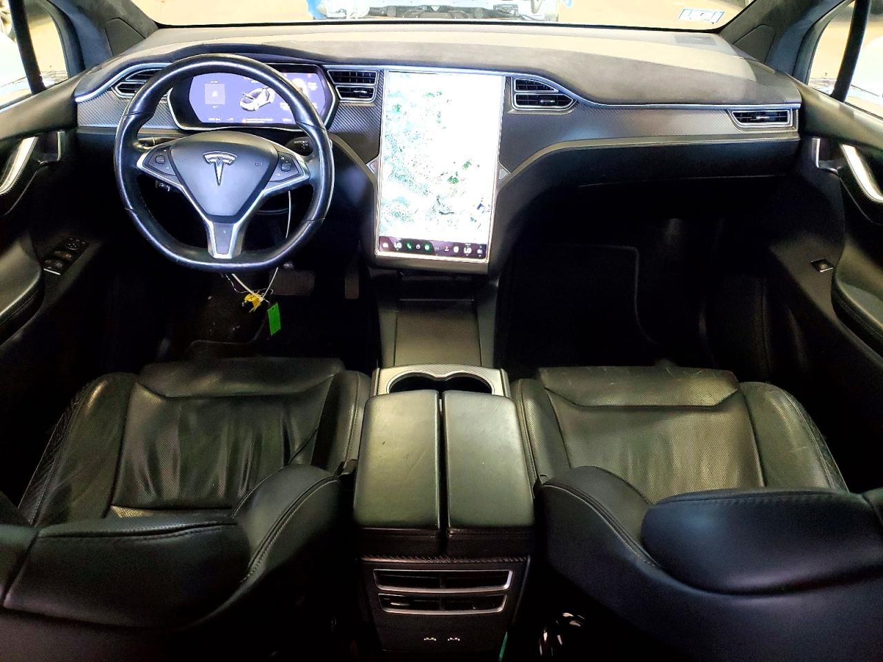 2016 Tesla Model X White vin: 5YJXCBE2XGF027827