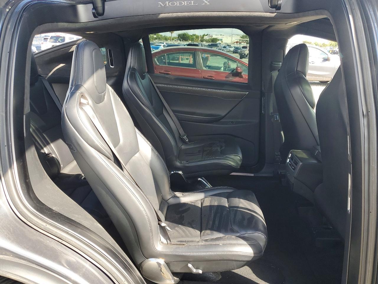 2017 Tesla Model X Серый vin: 5YJXCBE4XHF062726
