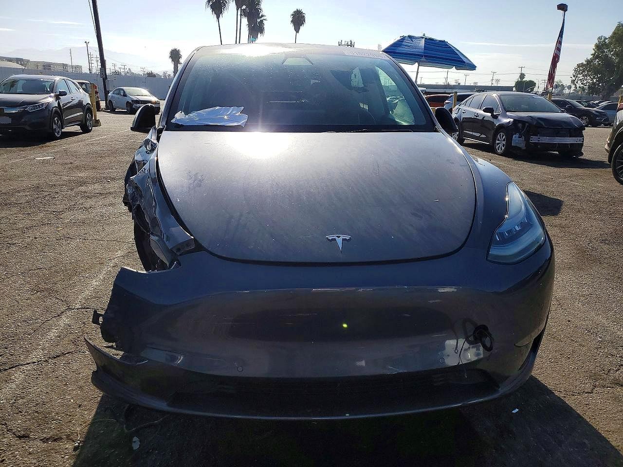 2021 Tesla Model Y Charcoal vin: 5YJYGDEE1MF183121