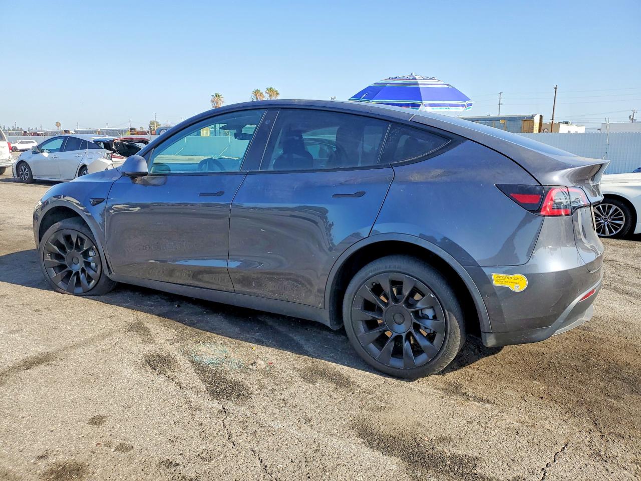2021 Tesla Model Y Charcoal vin: 5YJYGDEE1MF183121